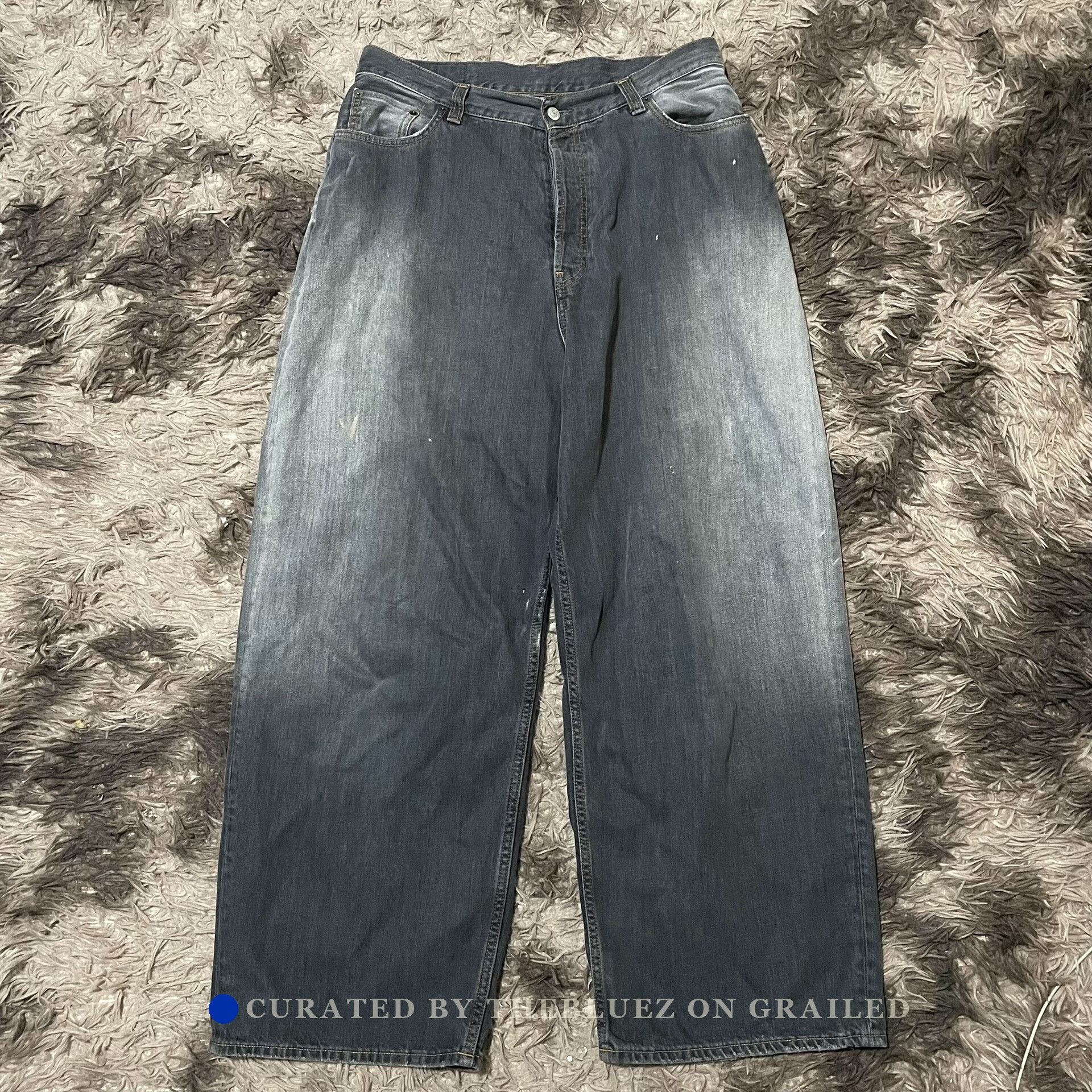 Acne Studios Acne Studios 2023M FN Delta Super Baggy Denim Jeans