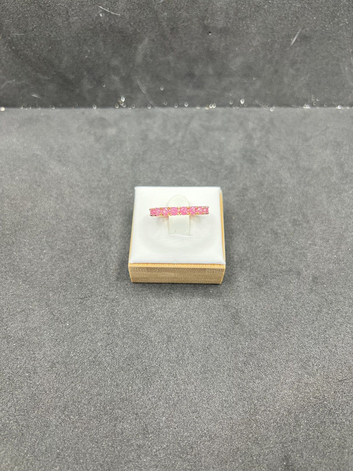 Jewelry Pink Czs Rose Gold Ring - Size 7 Size ONE SIZE - 1 Thumbnail