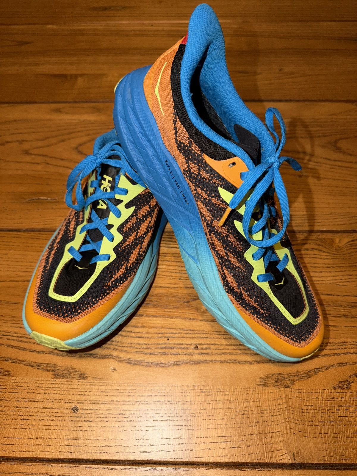 Hoka HOKA Men’s Speedgoat 5 Trail Run Shoes Size 9 Solar Flare Size US 9 / EU 42 - 1 Thumbnail