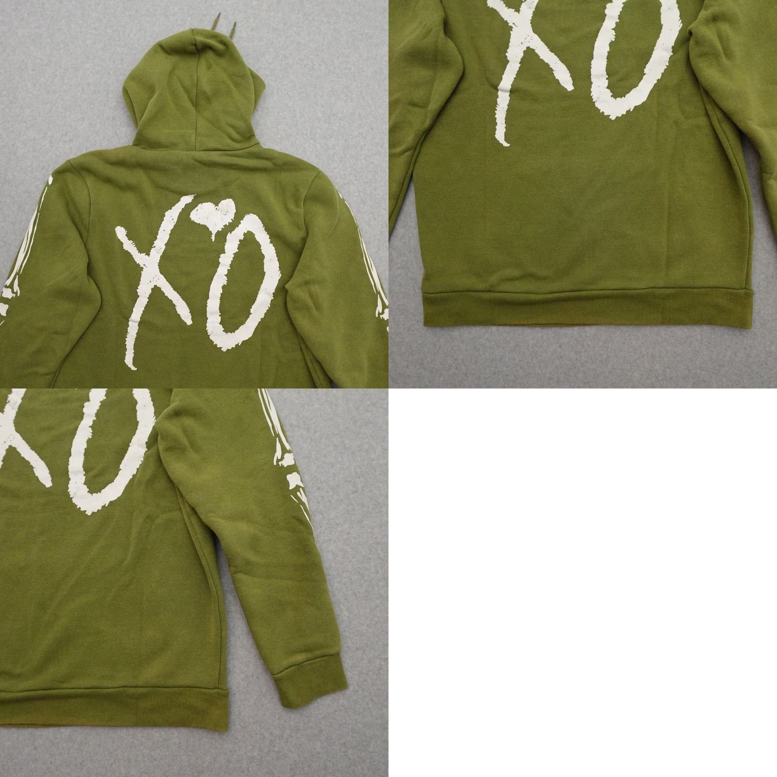 Olive THE WEEKND x NAV Good Intentions Adult Hoodie L NAV Olive Green Brown 29x22 Size: Large Color: Green MeASUREMENTS ARE PROVIDED IN PICTURES Mens Size US L / EU 52-54 / 3 - 9 Thumbnail