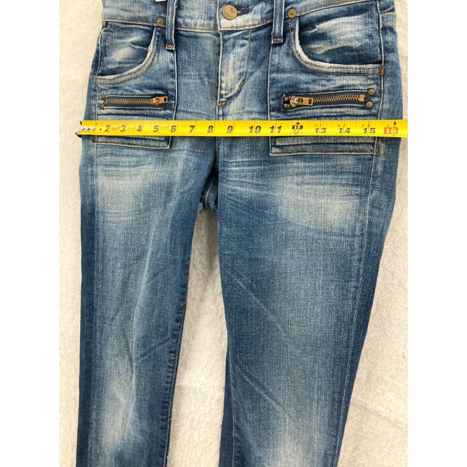 Citizens Of Humanity Citizens of Humanity Womens 25 Blue Avedon Low Waist Skinny Jeans Size 28" / US 6 / IT 42 - 3 Thumbnail
