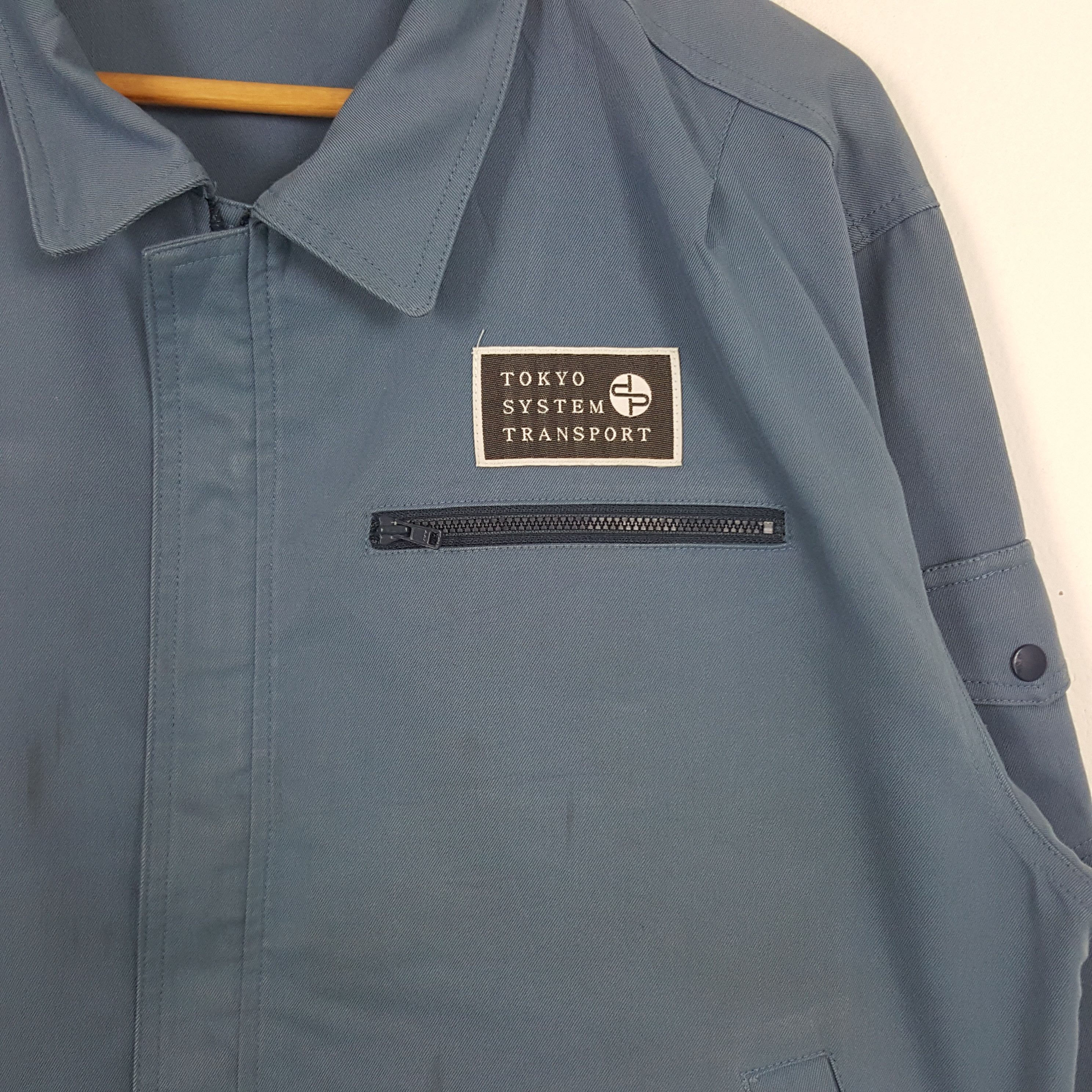 Vintage Vintage Tokyo System Transport Japanese Uniform Jacket Size US L / EU 52-54 / 3 - 2 Thumbnail