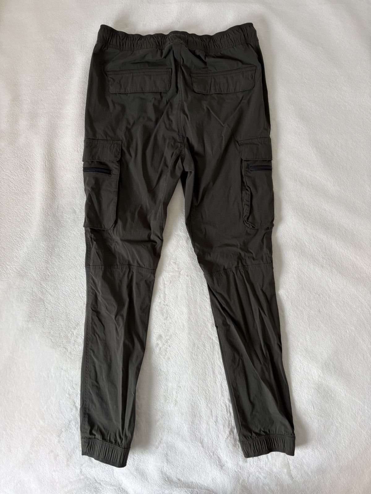 H&M H&M Skinny Fit Green Cargo Pants Size US 28 / EU 44 - 2 Thumbnail