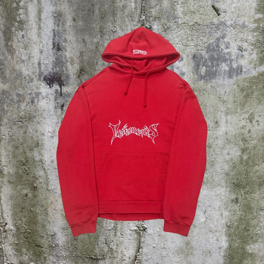 Vetements FW17 Vetements Seoul Metal Hoodie Size US S / EU 44-46 / 1 - 1 Thumbnail