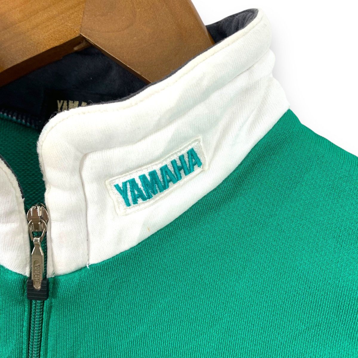Yamaha Vintage YAMAHA RACING TEAM Motorsport Motor GP Half Zipper Size US L / EU 52-54 / 3 - 4 Thumbnail