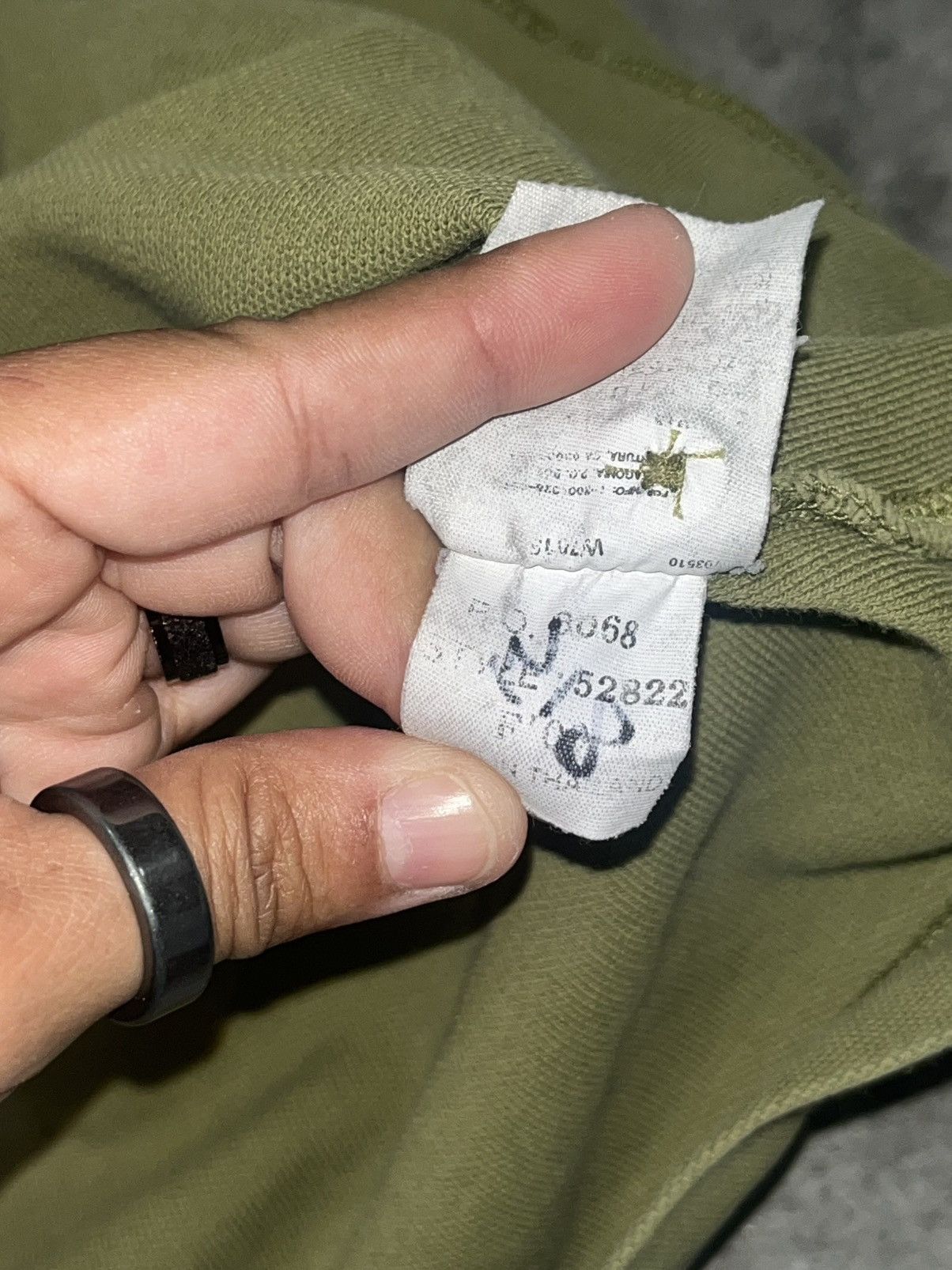 Patagonia Vintage Patagonia Men's Olive Green Short Sleeve Polo Shirt Size US M / EU 48-50 / 2 - 8 Thumbnail