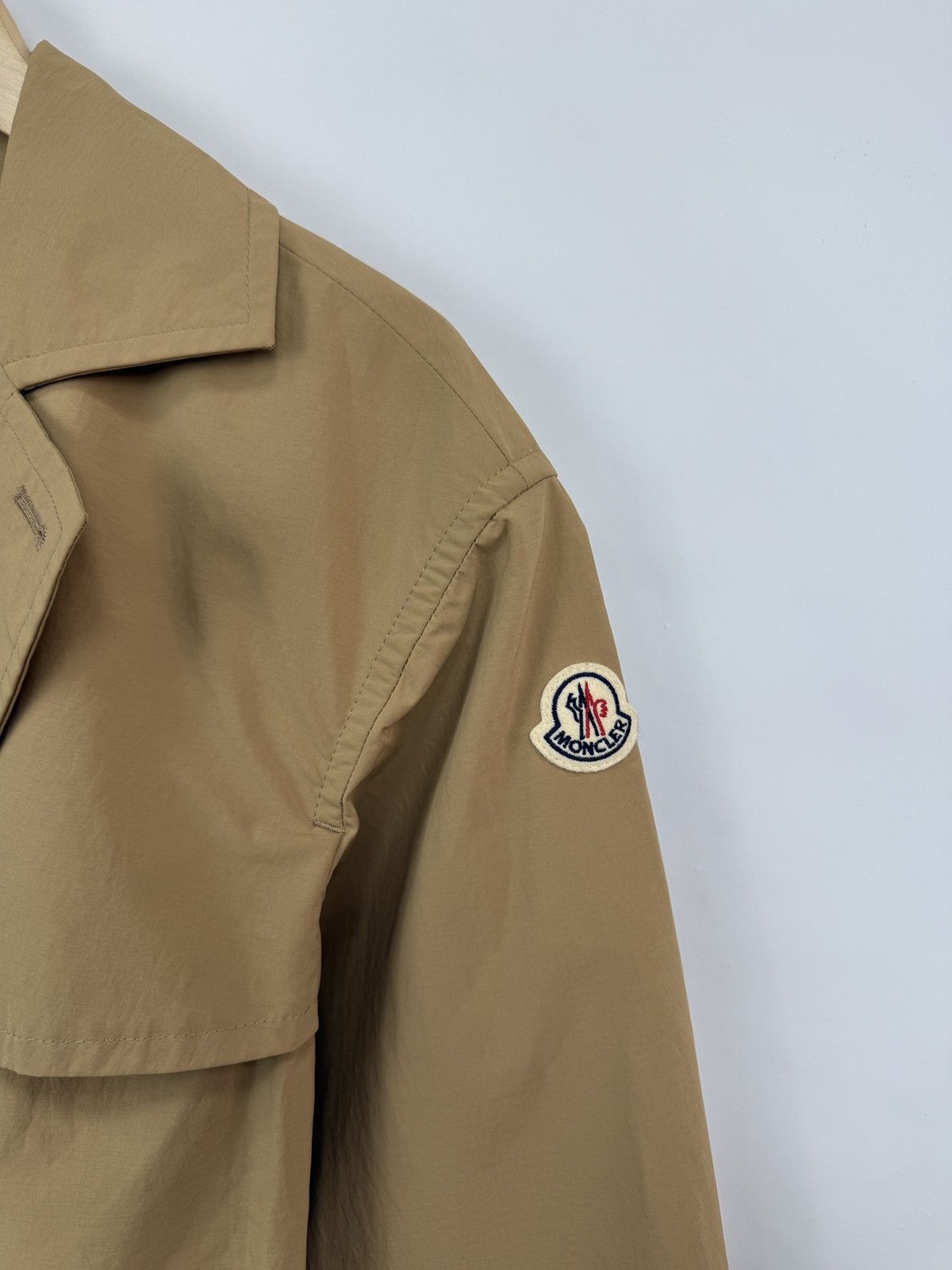 Moncler 🇮🇹 RRP $1155 Moncler Trench Coat Stribiden Rare Size M / US 6-8 / IT 42-44 - 8 Thumbnail