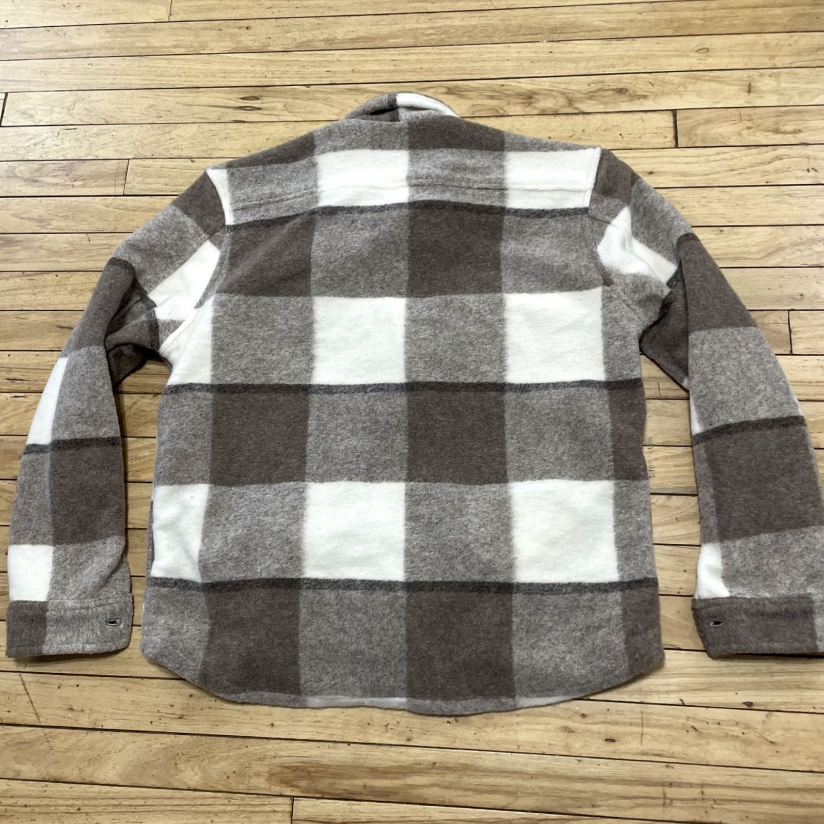 Vintage VINTAGE Civil Society Fleece Flannel Shacket Men XL Brown Plaid New Khaki NEW 0 Size US XL / EU 56 / 4 - 2 Thumbnail