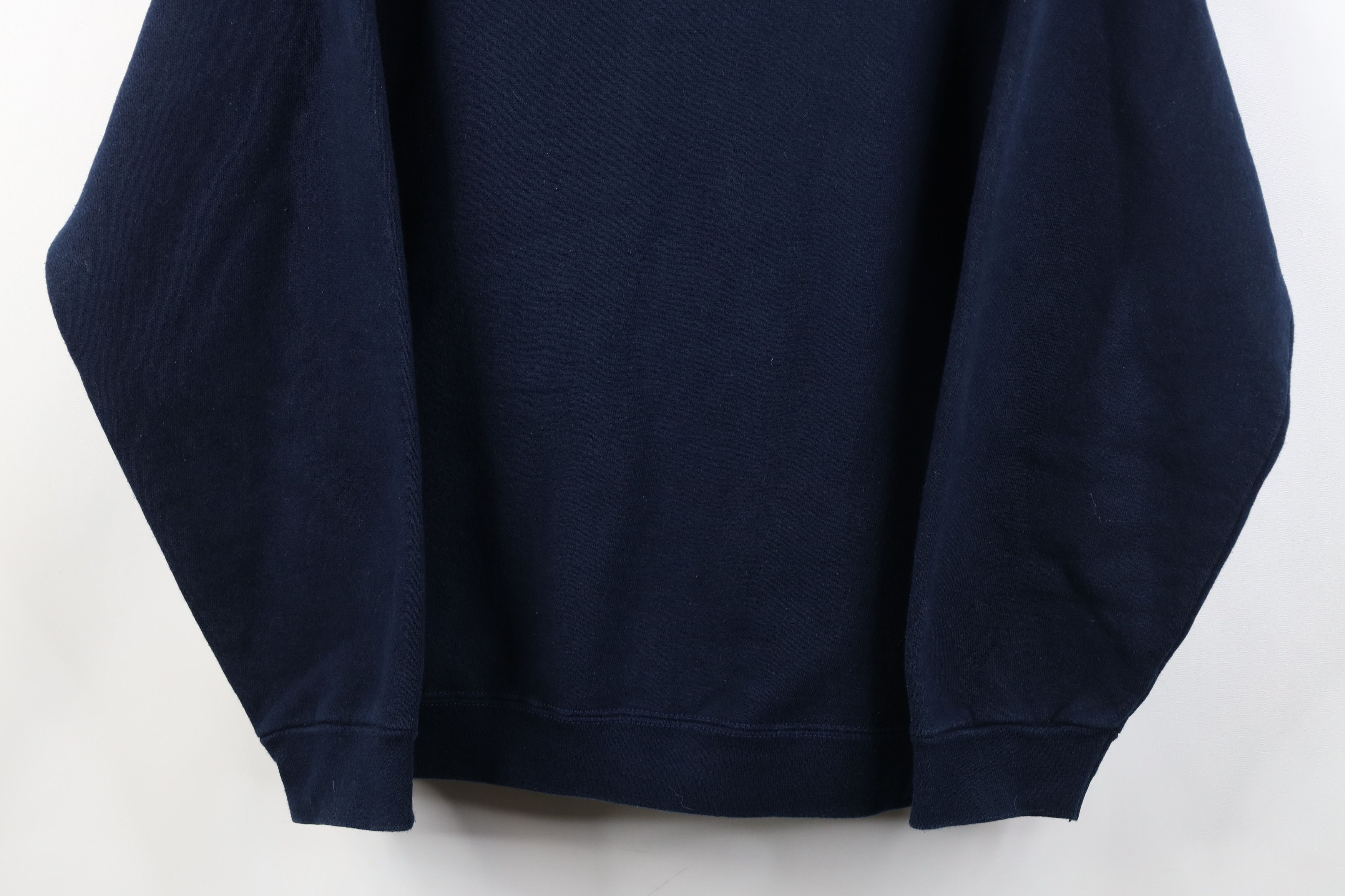 Vintage Vintage 90s Streetwear Heavyweight Crewneck Sweatshirt Blue Size M / US 6-8 / IT 42-44 - 3 Thumbnail