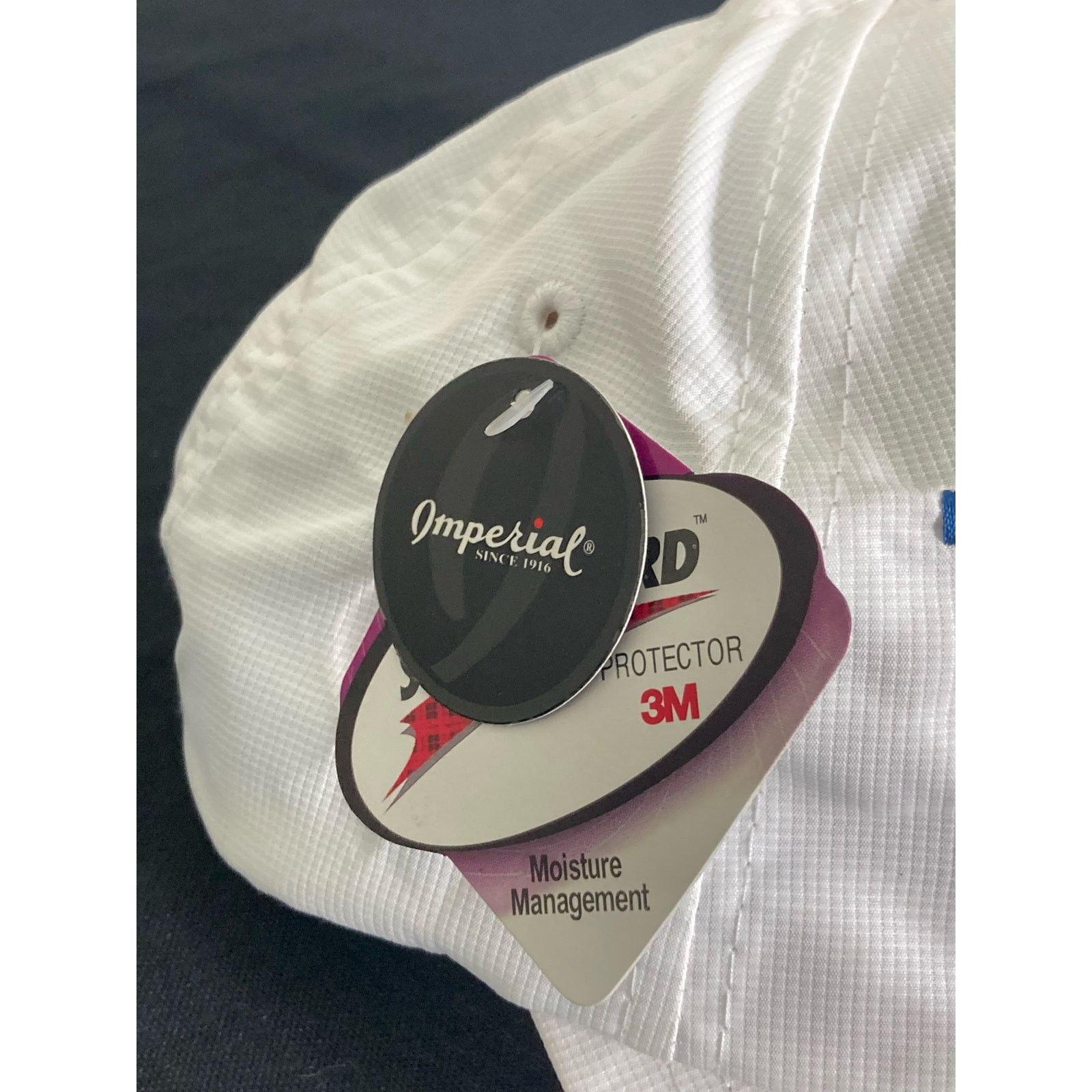 Imperial Imperial Tidal Cove Miami White Trucker Hat Mesh Back Size ONE SIZE - 5 Thumbnail