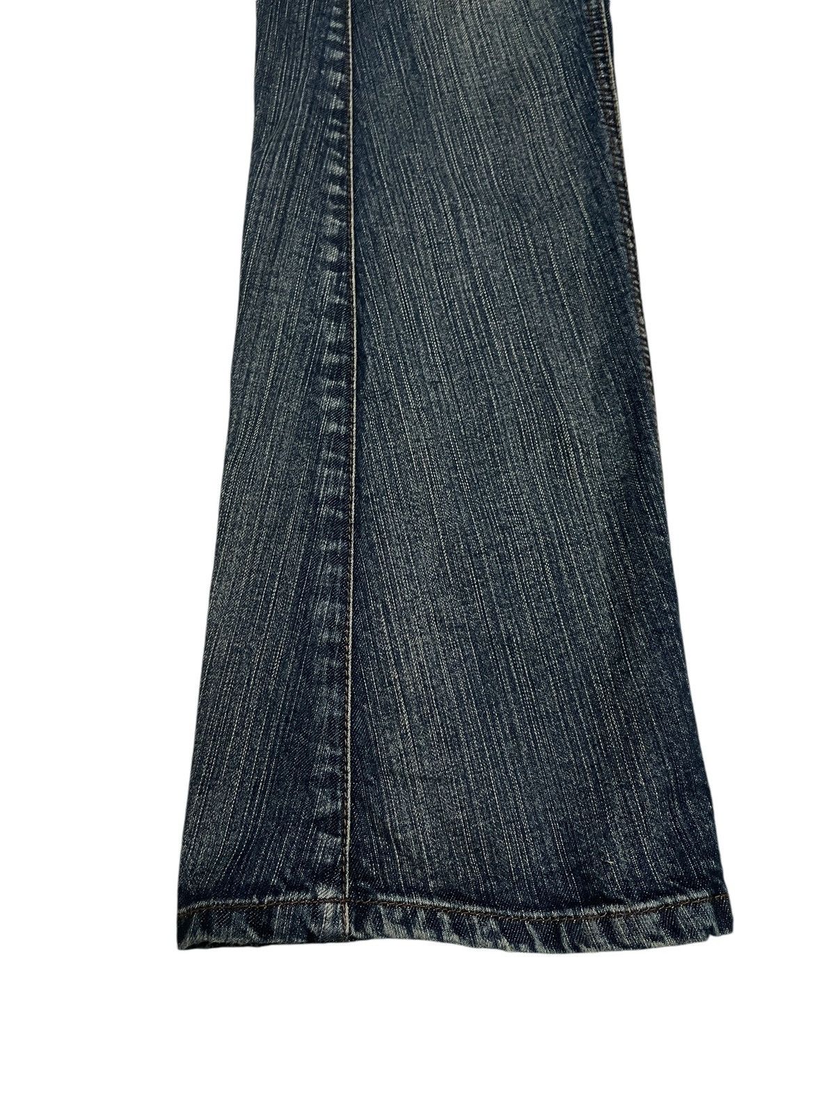 If Six Was Nine × Japanese Brand Rare Design Vintage Japanese Brand Flared Jeans 1990s Size US 33 - 6 Thumbnail