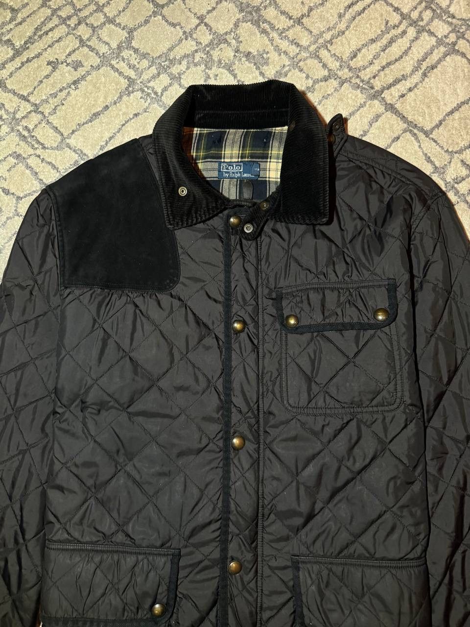 Japanese Brand × Polo Ralph Lauren × Vintage Polo Ralph Lauren Vintage Quilted Shooting rare jacket Size US XXL / EU 58 / 5 - 2 Thumbnail