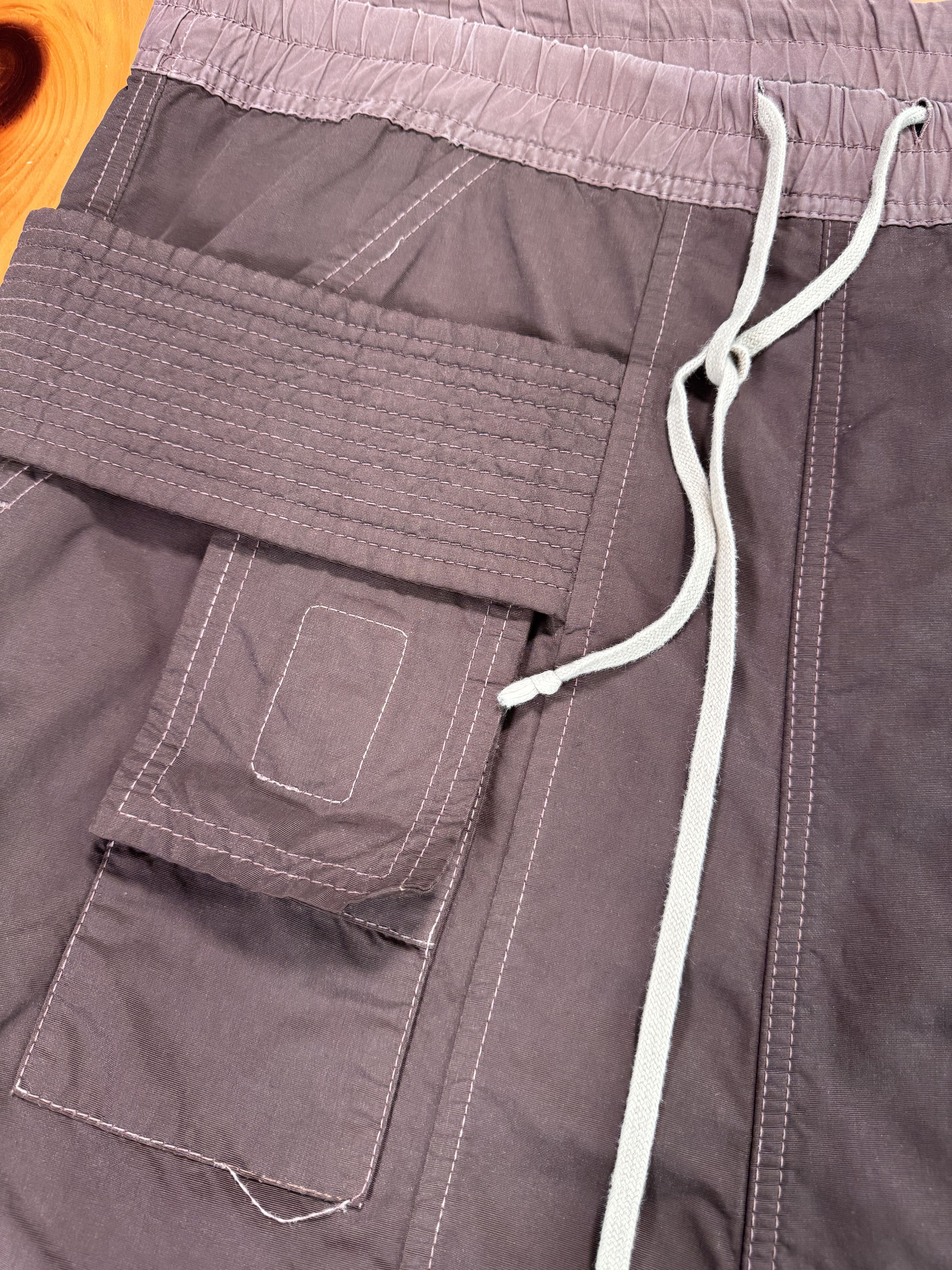 Rick Owens Rick Owens RARE COLOR Blood Creatch Cargo Shorts Size US 34 / EU 50 - 4 Thumbnail