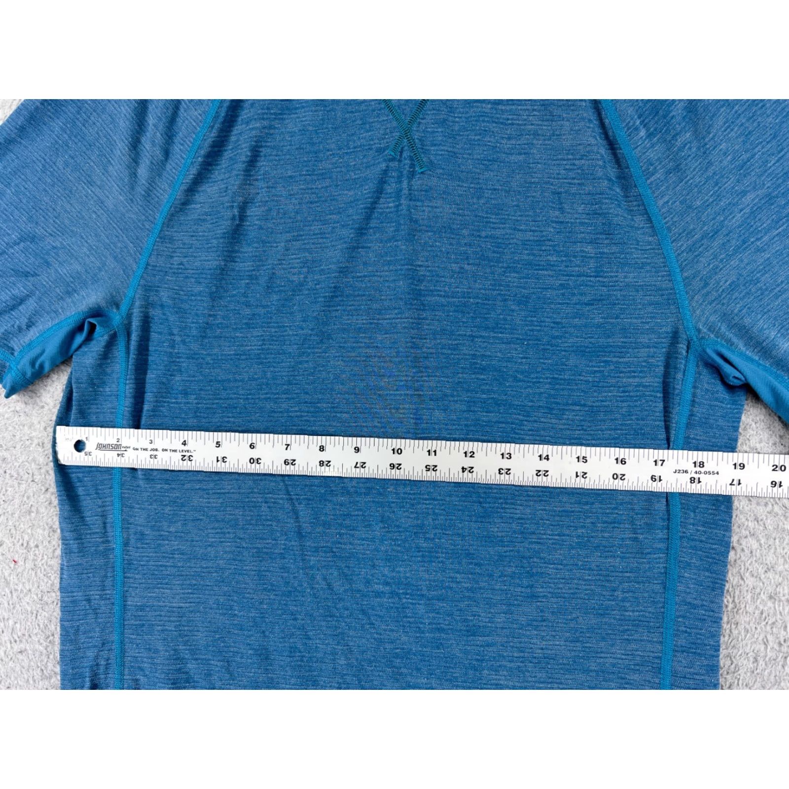 Lululemon Lululemon Shirt Men Medium Blue Metal Vent Short Sleeve Training Gym Run Size US M / EU 48-50 / 2 - 6 Thumbnail