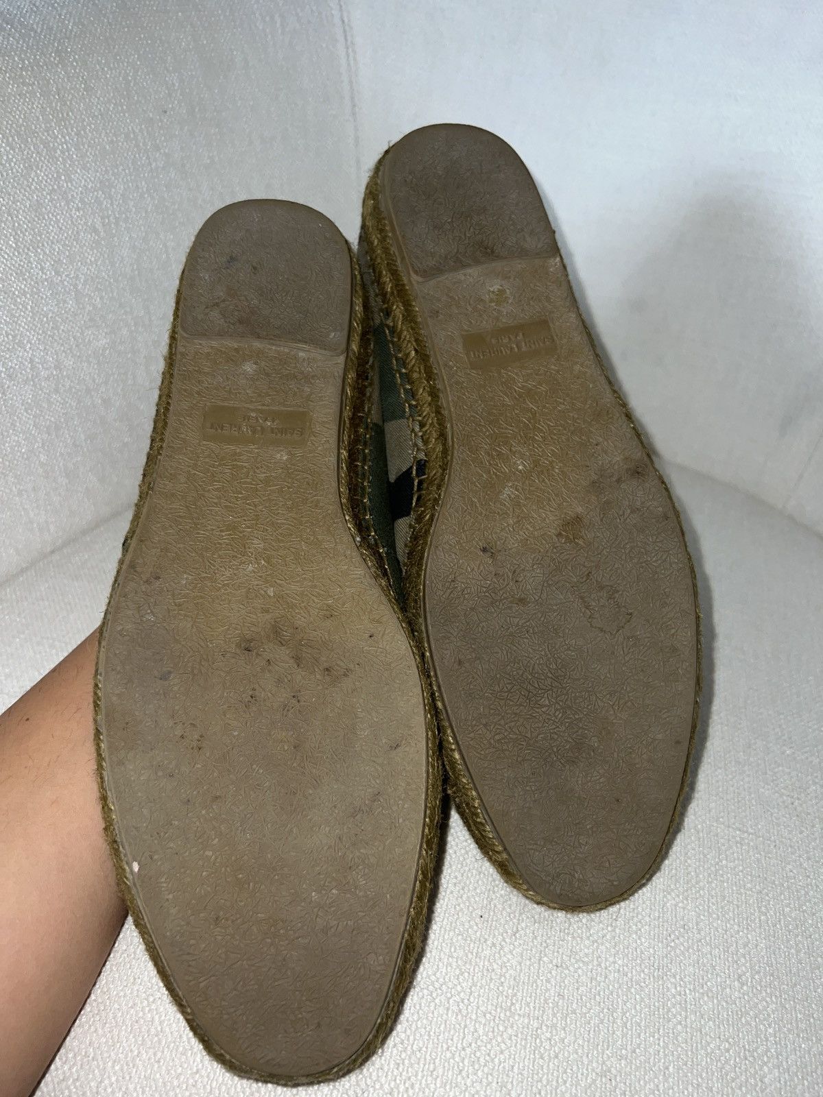 Saint Laurent Paris Saint Laurent Camouflage Espadrilles Size US 9 / EU 42 - 8 Thumbnail