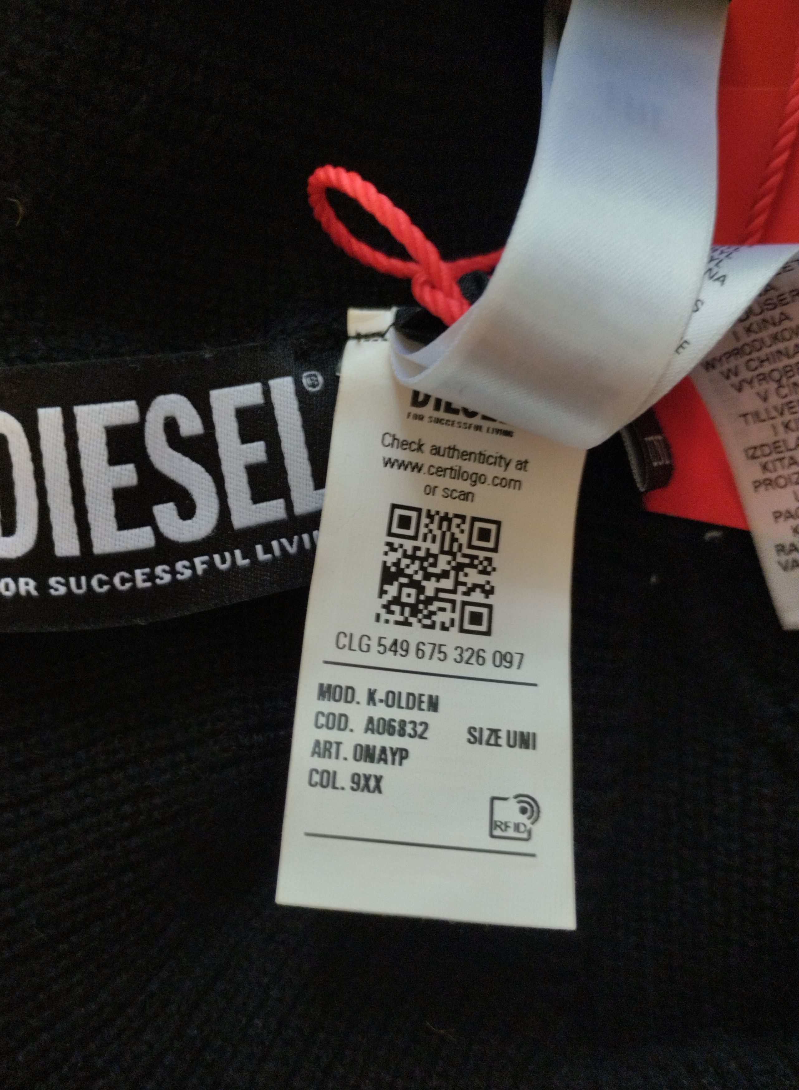 Diesel Diesel K Olden Beretto knitted hat Size ONE SIZE - 10 Thumbnail