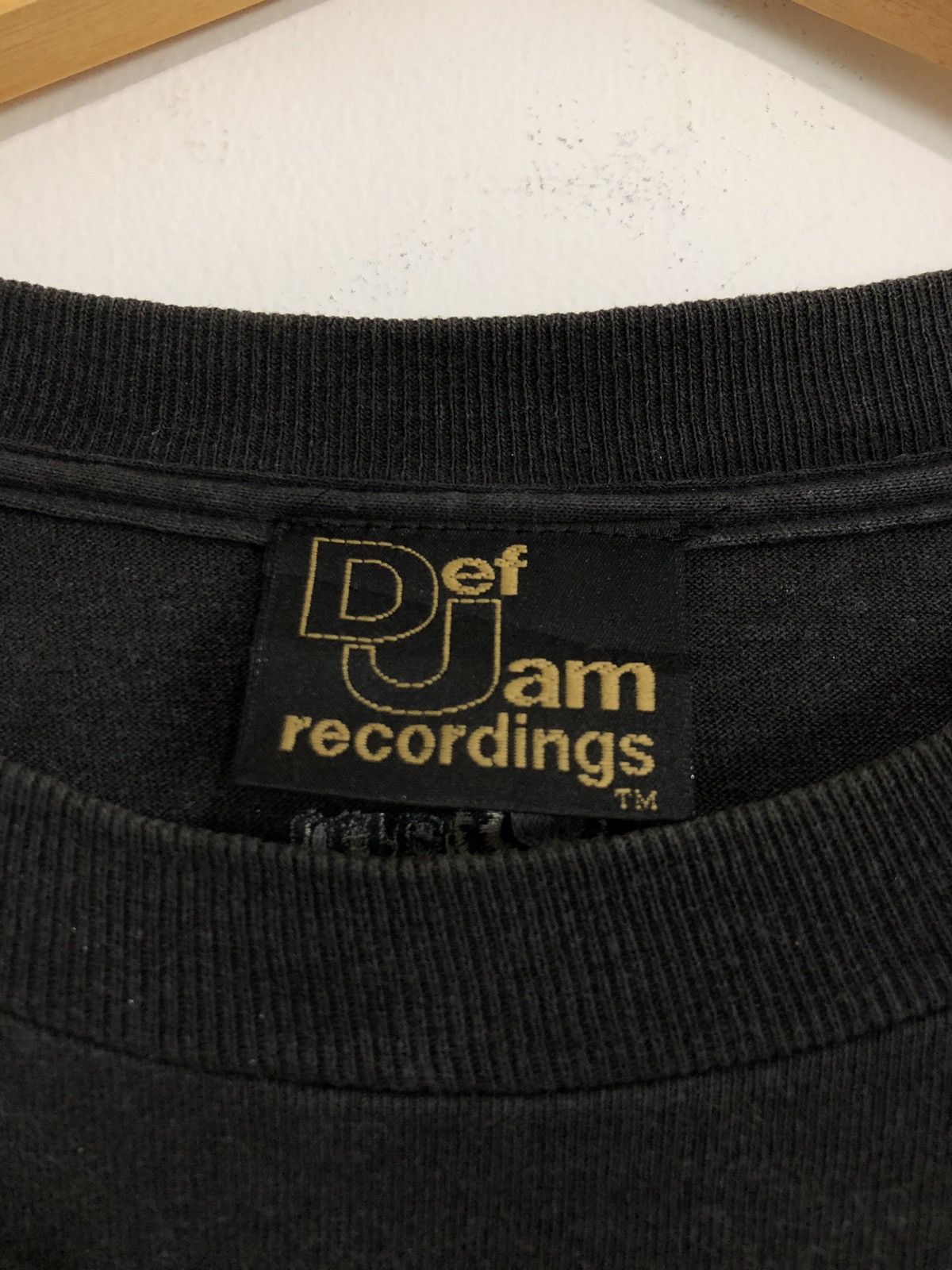 Vintage Vintage Def Jam Recordings T-Shirt Size US XL / EU 56 / 4 - 6 Thumbnail