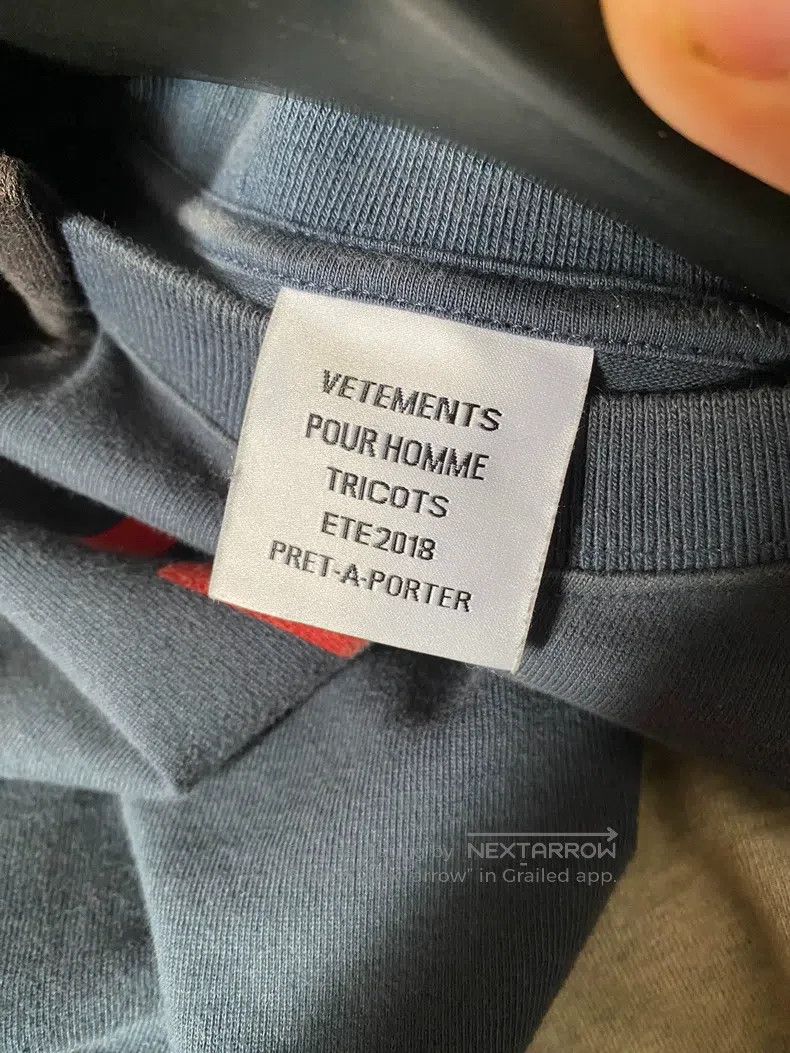 Vetements Vetements Patchwork Long Sleeve Size US M / EU 48-50 / 2 - 6 Thumbnail