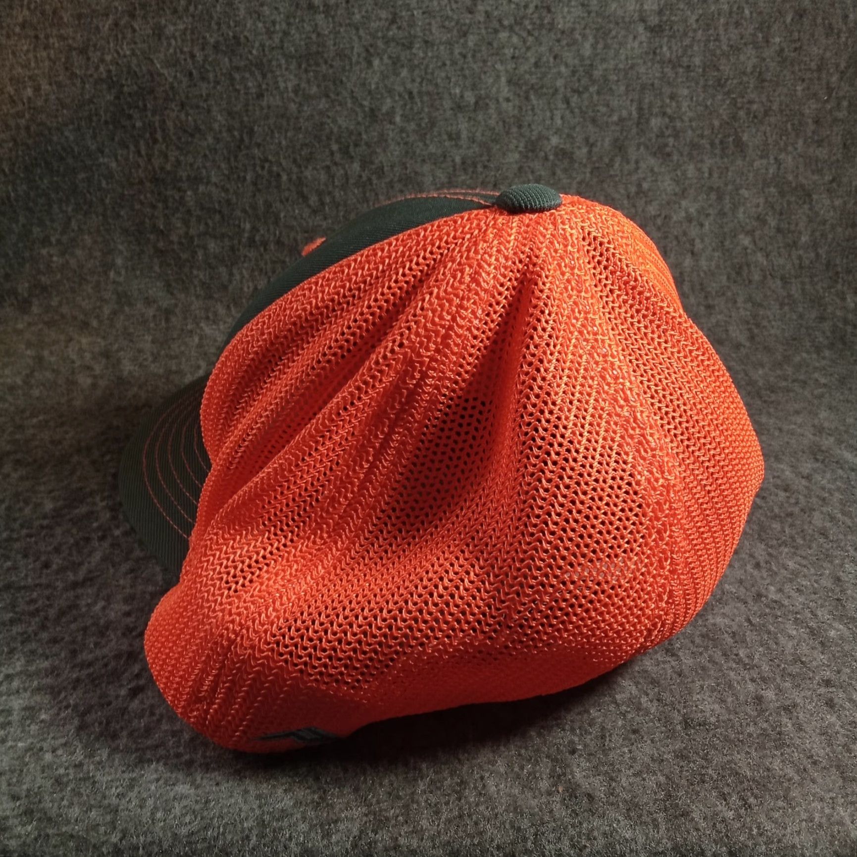 Logo 7 S And M Hat Cap Fitted Men Medium Gray Orange Logo Outdoor Causal D Series 4D5 Size ONE SIZE - 3 Thumbnail