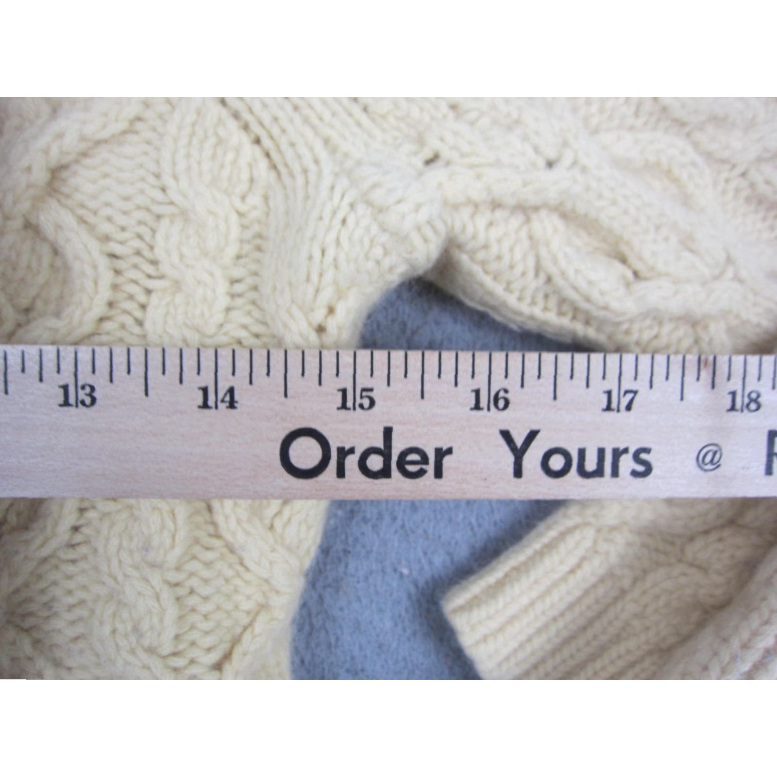 Vintage VINTAGE The Limited Sweater Women's M Yellow Angora Wool Cable-Knit 90s Classic Cozy Pullover Shirt/Top Size M / US 6-8 / IT 42-44 - 7 Thumbnail