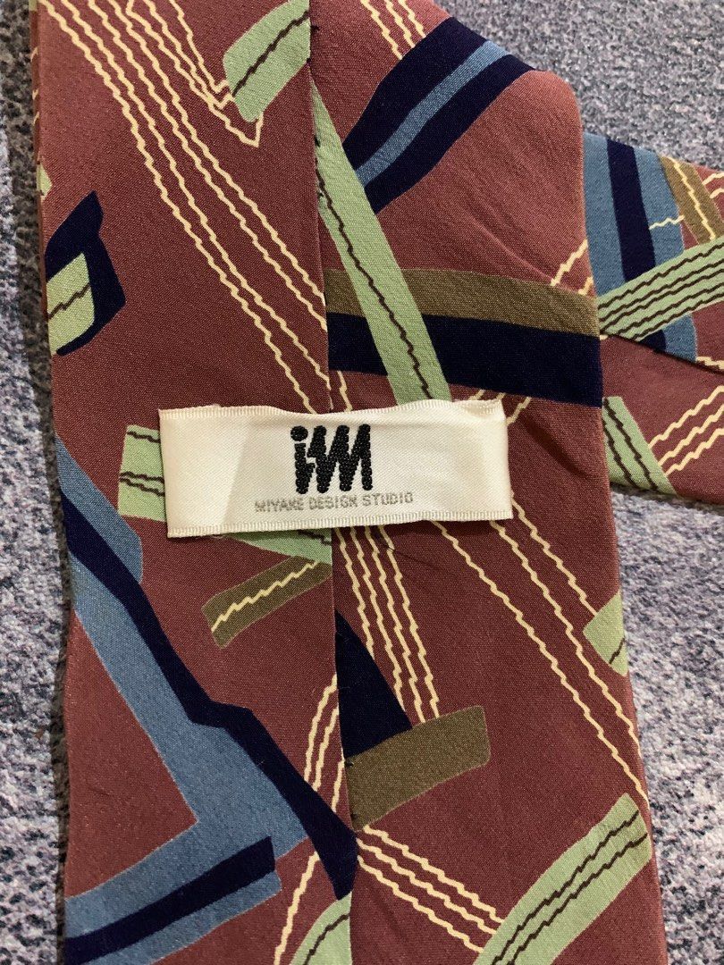 Issey Miyake Issey Miyake Tie vintage pattern Size ONE SIZE - 3 Thumbnail