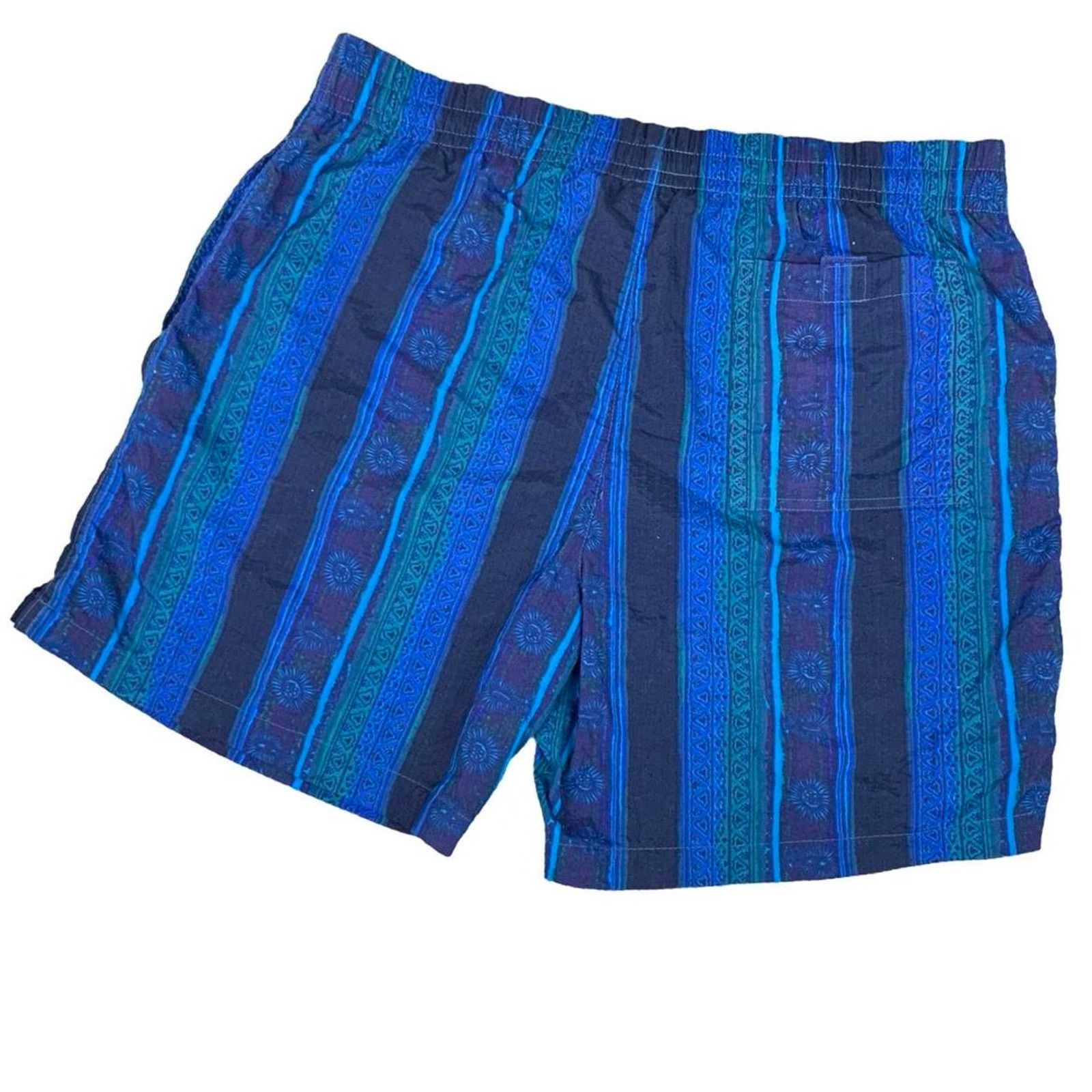 Vintage Vintage 90s Retro Nylon Shorts Size US 36 / EU 52 - 4 Thumbnail