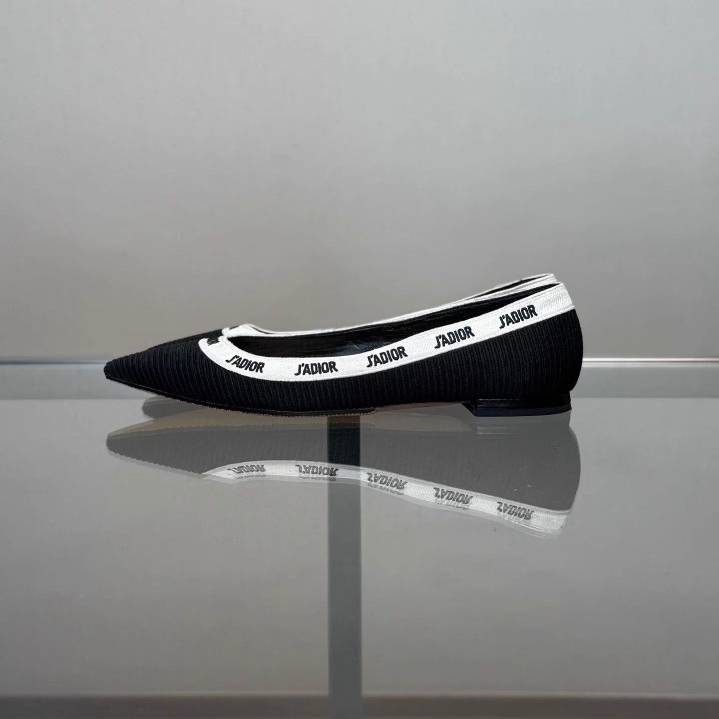 Dior Dior J'Adior Black Flats 38.5 98 Size US 8 / IT 38 - 5 Thumbnail