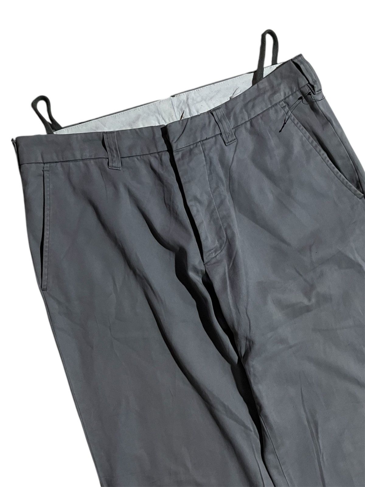 Helmut Lang Helmut lang vintage trousers casual pants bondage grey Size US 42 / EU 58 - 5 Thumbnail