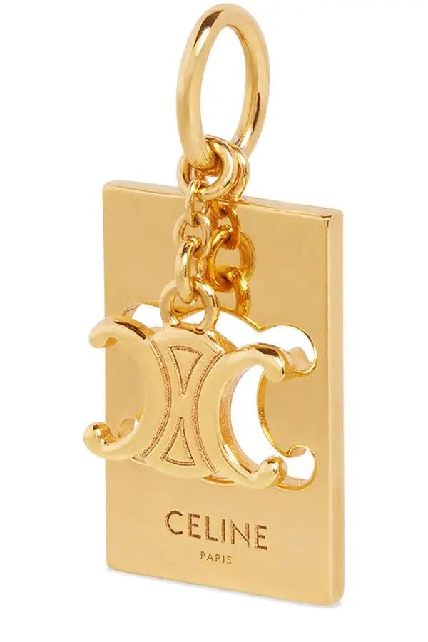 Celine o1w1db10125 46Y076BRA Size: OS / Interlocked Pendant Size ONE SIZE - 2 Thumbnail