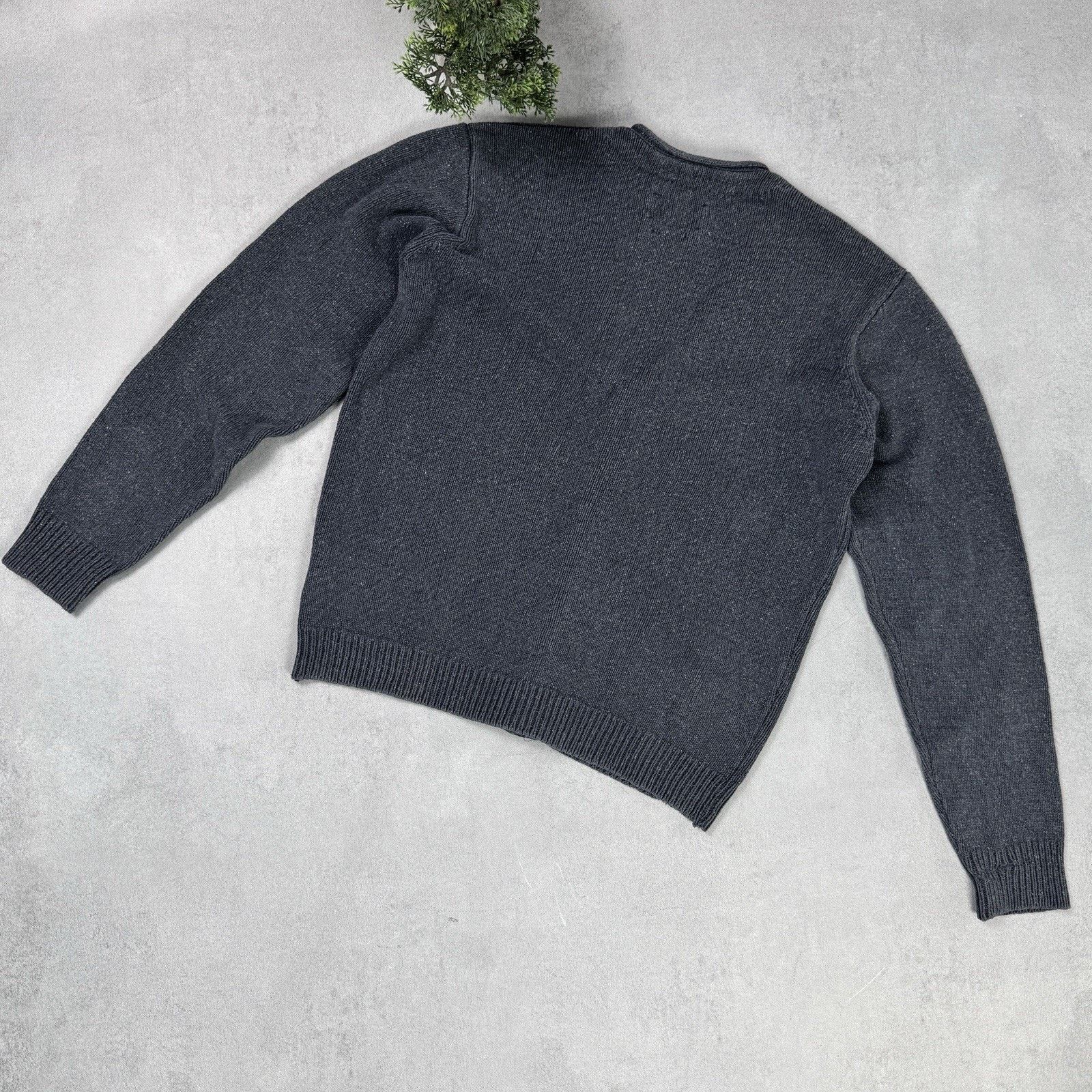 Our Legacy Our Legacy Men 100% Silk Grey Cardigan Size US M / EU 48-50 / 2 - 12 Thumbnail