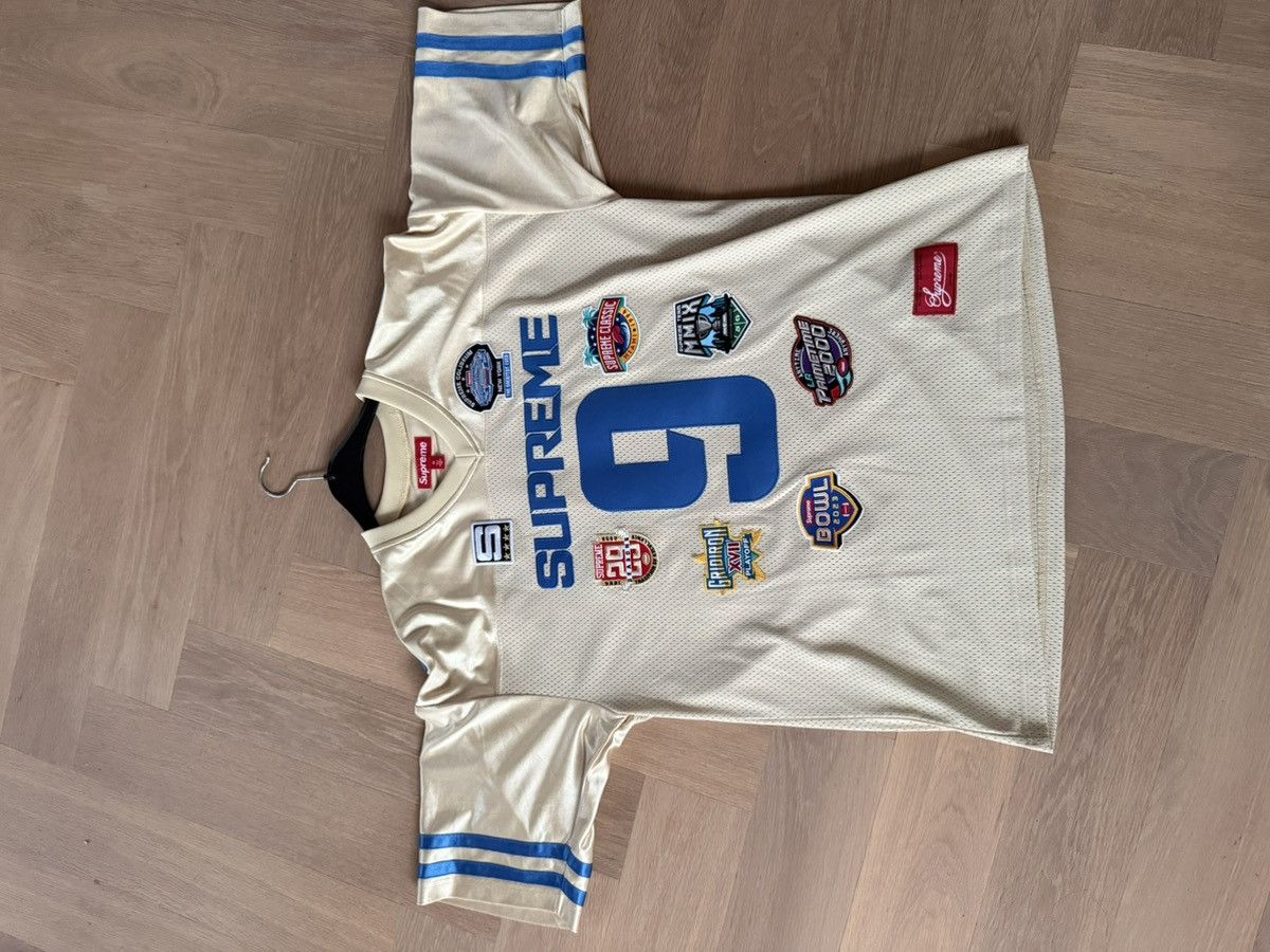 Supreme Supreme Championship Embroidered Football Jersey Size US M / EU 48-50 / 2 - 2 Thumbnail