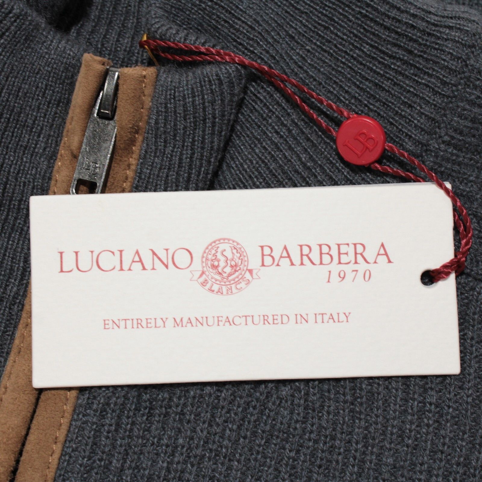 Luciano Barbera Luciano Barbera Sweater Size US M in Gray Size US M / EU 48-50 / 2 - 2 Thumbnail