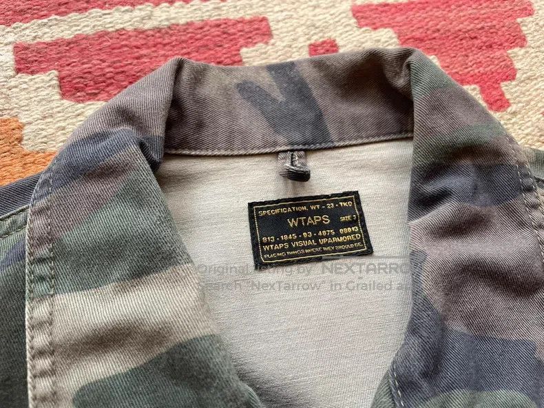 Wtaps Wtaps Water Wash Camouflage Single Bag Jacket Size US L / EU 52-54 / 3 - 3 Thumbnail