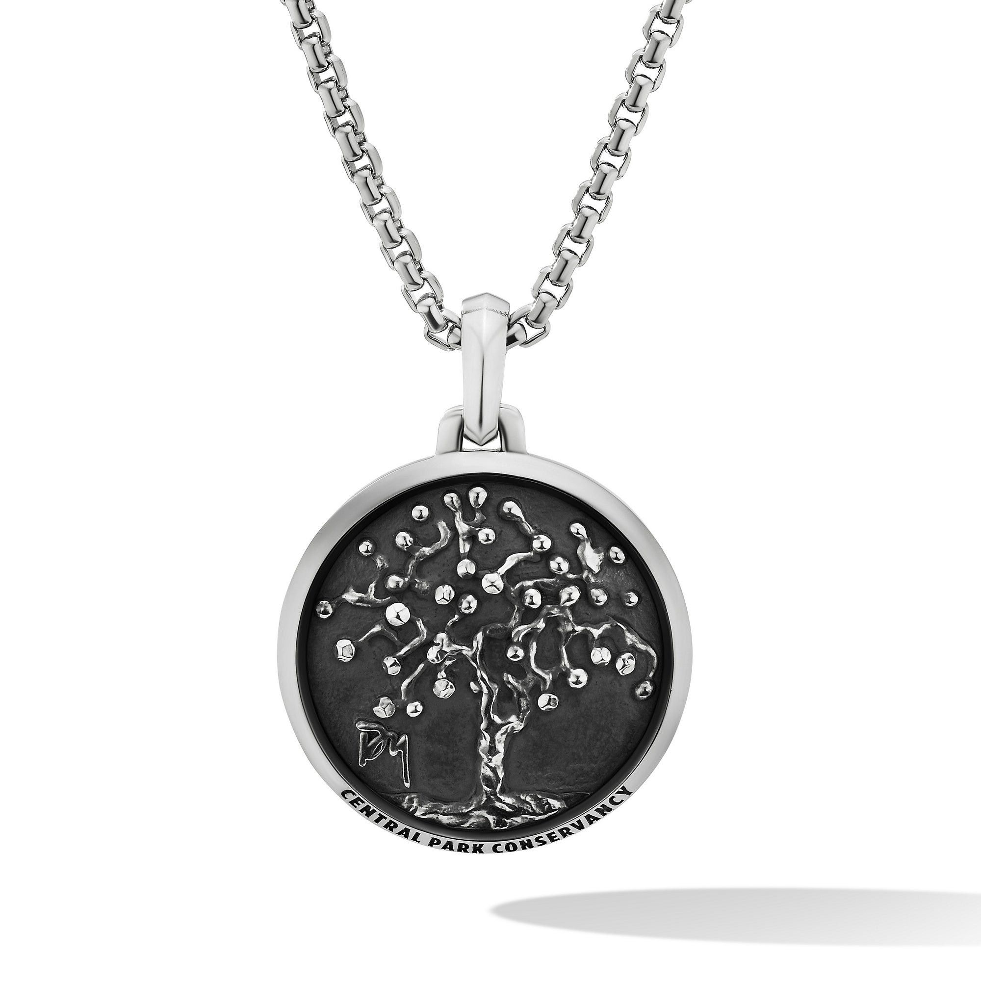 David Yurman o1w1db10525 D17596 Amulet with Blackened Silver Size ONE SIZE - 1 Thumbnail