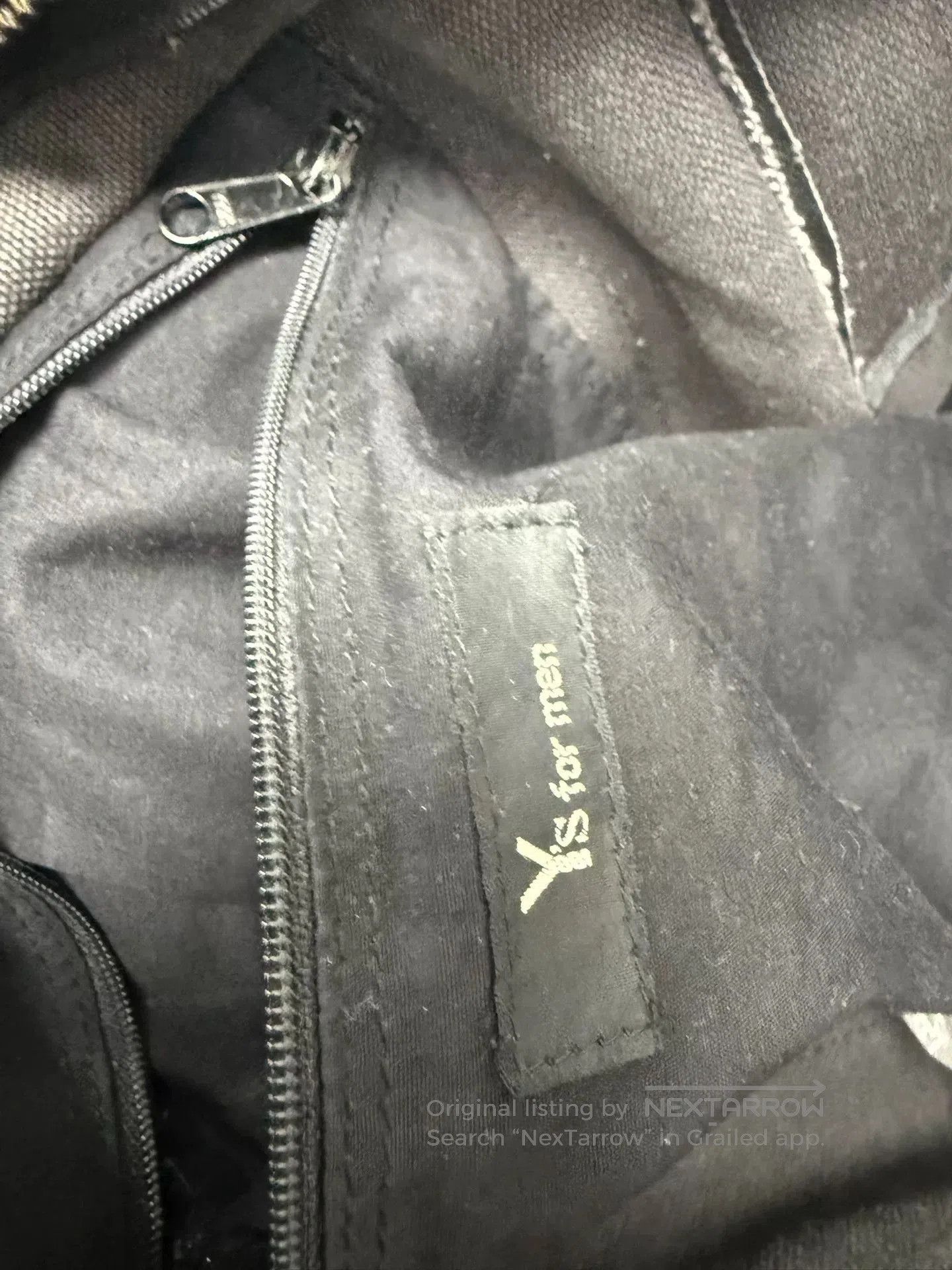 Yohji Yamamoto y's black leather tote bag for men. Size ONE SIZE - 8 Thumbnail