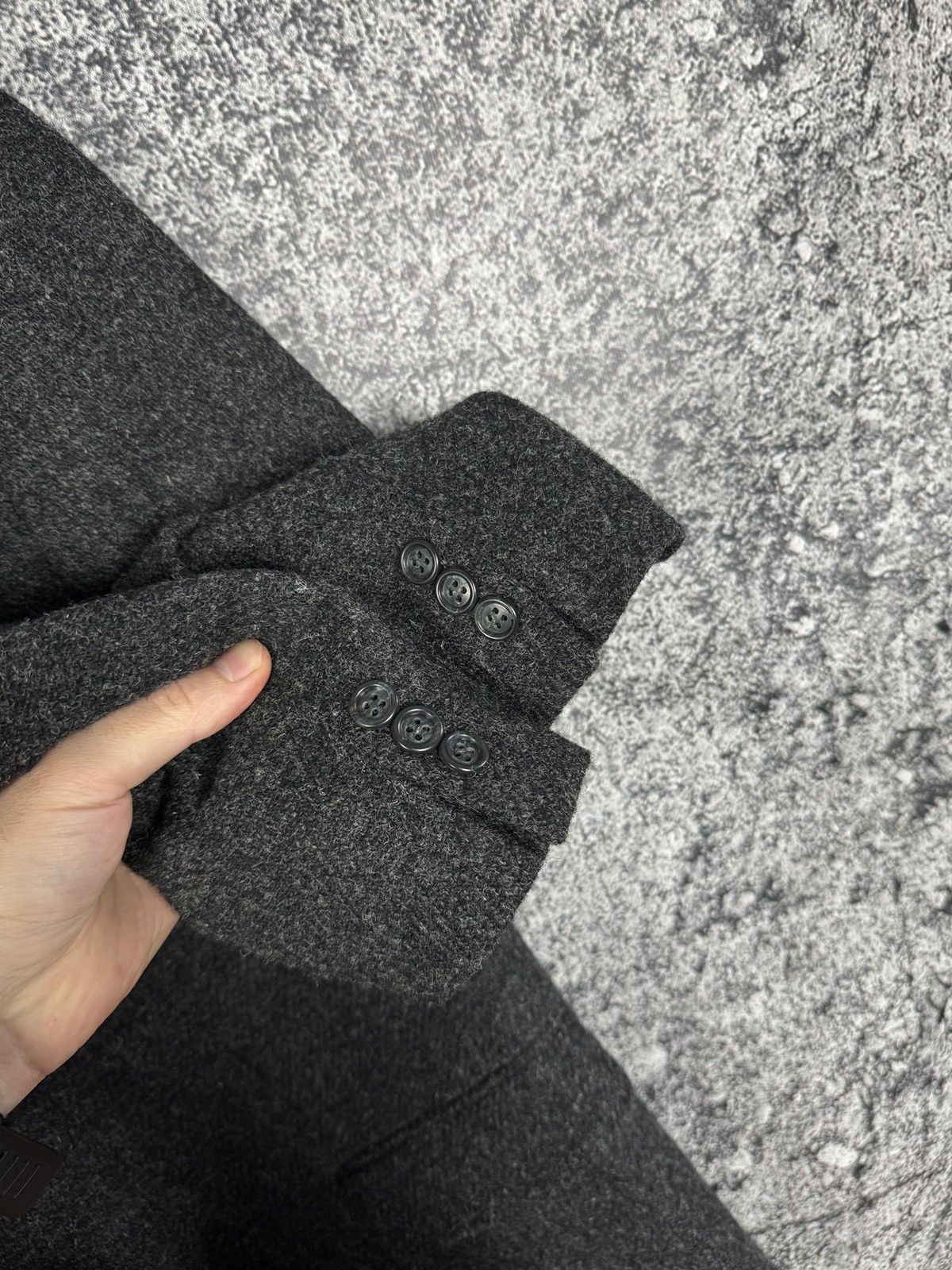 Harris Tweed Harris Tweed Greation Gross Tailored For Wool Blazer Size 27 Size 46S - 6 Thumbnail