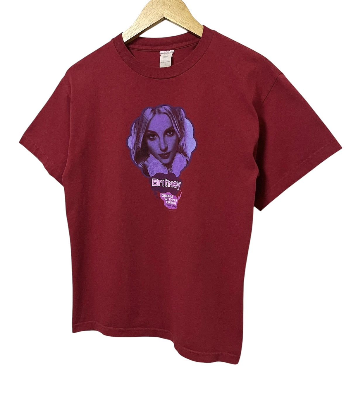 Rap Tees VINTAGE 00s BRITNEY SPEARS DREAM WITHIN A DREAM TOUR TSHIRT Size US M / EU 48-50 / 2 - 7 Thumbnail