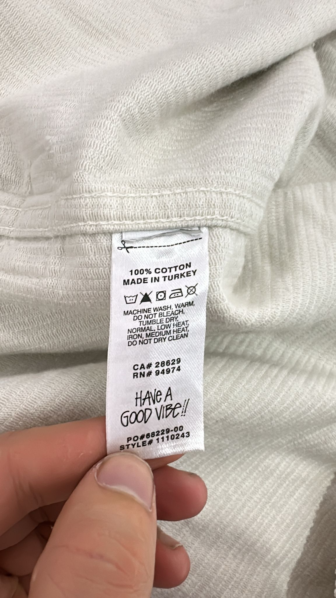 Stussy Stussy Wide Wale Cord Zip Shirt In Bone Size US L / EU 52-54 / 3 - 11 Thumbnail