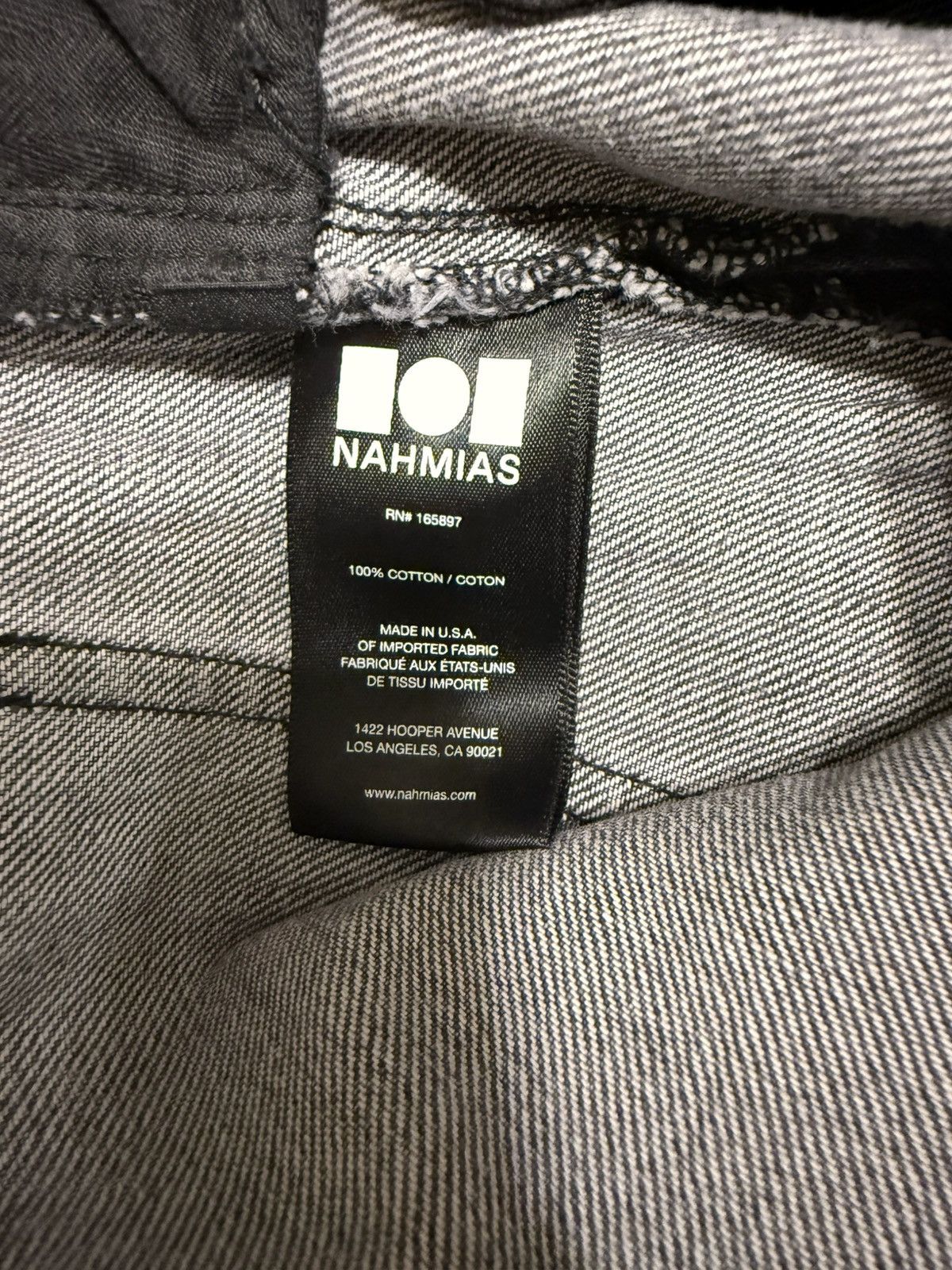 Nahmias Nahmias Oil Spill Baggy Jean Size US 38 / EU 54 - 4 Thumbnail