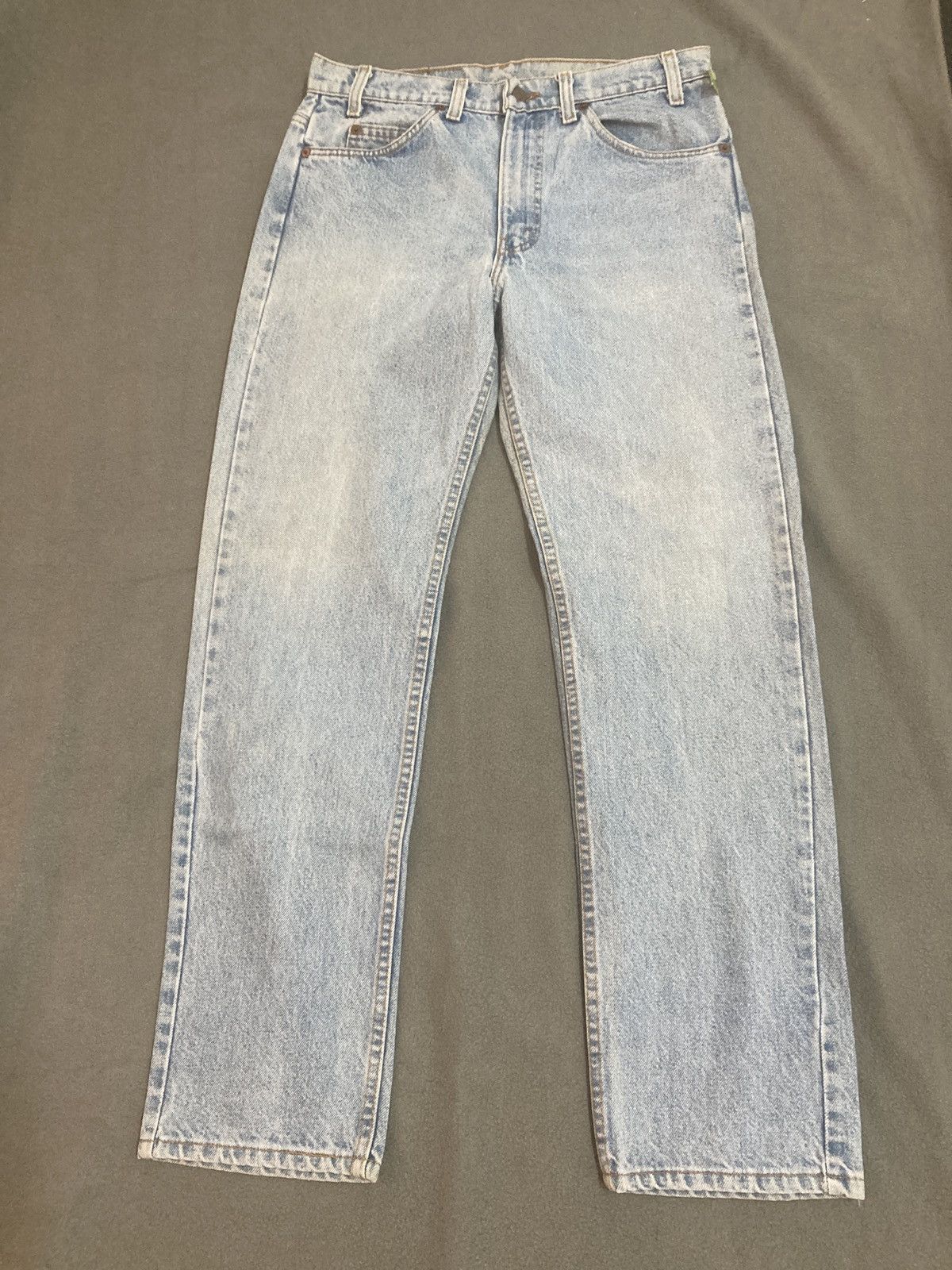 Levi's Vintage 80’s/90’s Levis 505 orange tab jeans Made in USA Size US 32 / EU 48 - 1 Thumbnail