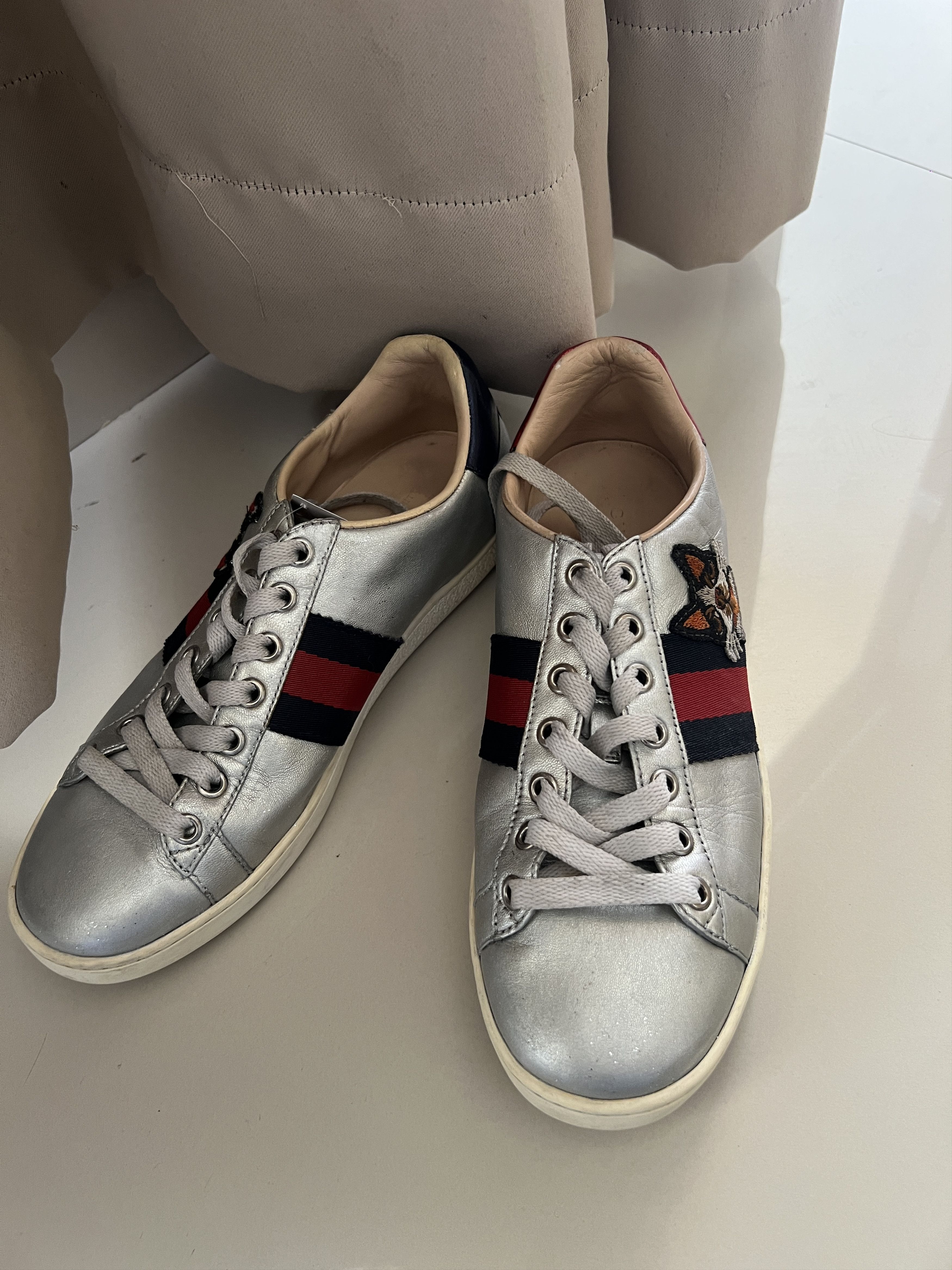 Gucci Gucci Ace sneakers year of the Dog Limited Edition EU 36 Size US 6 / IT 36 - 2 Thumbnail