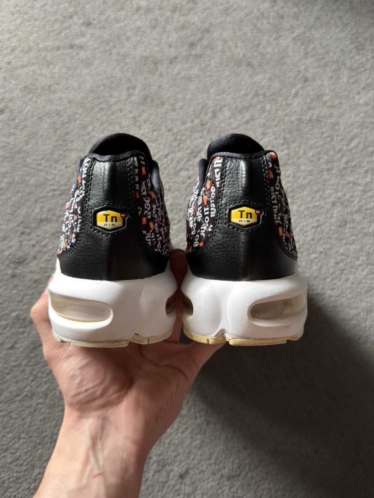 Nike Nike Air Max Plus Tn Just Do It Black Size US 10 / IT 40 - 5 Thumbnail