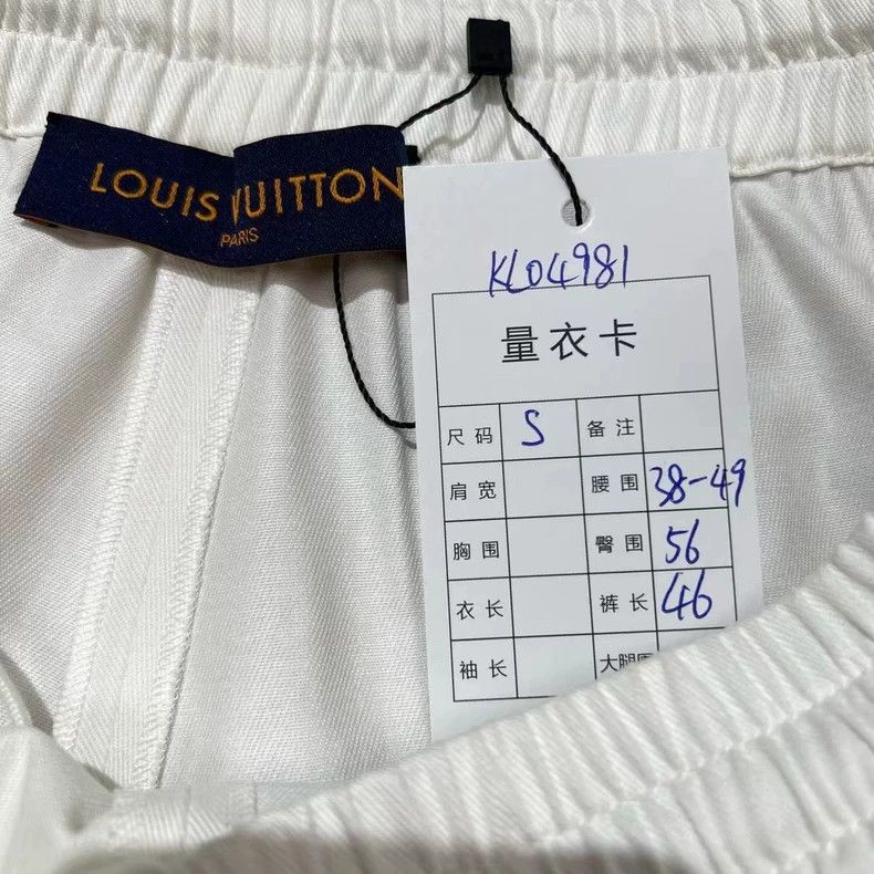 Louis Vuitton Louis Vuitton size s NBA Flocked Alphabet Shorts 2501-Nexta Size US 28 / EU 44 - 7 Thumbnail
