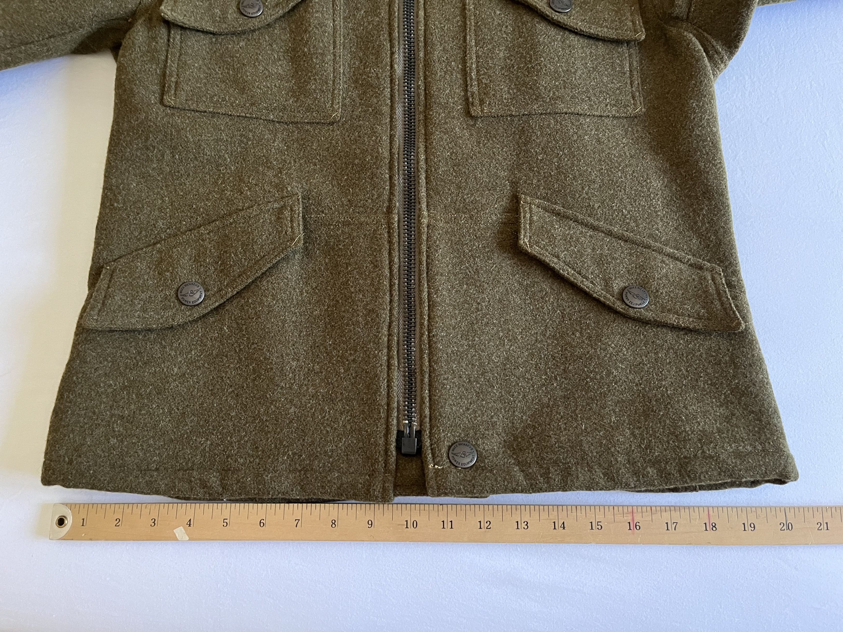 Buzz Rickson's United Carr CWU 7p Flight Jacket 90% Wool Japan made Size US S / EU 44-46 / 1 - 9 Thumbnail