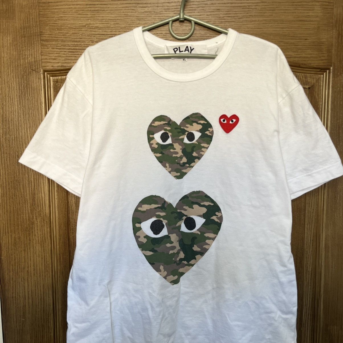Comme des Garcons Comme des Garcons CDG Play Big Logo Heart T-Shirt Tee Size US XL / EU 56 / 4 - 3 Thumbnail
