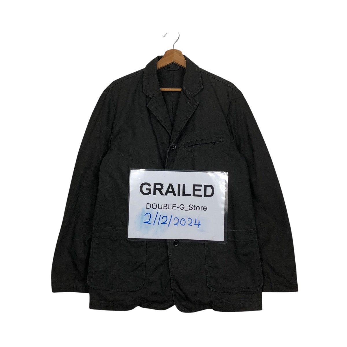 Japanese Brand 📌Vintage Chore Worker Jacket Detroit Ships Japan Size US L / EU 52-54 / 3 - 1 Thumbnail