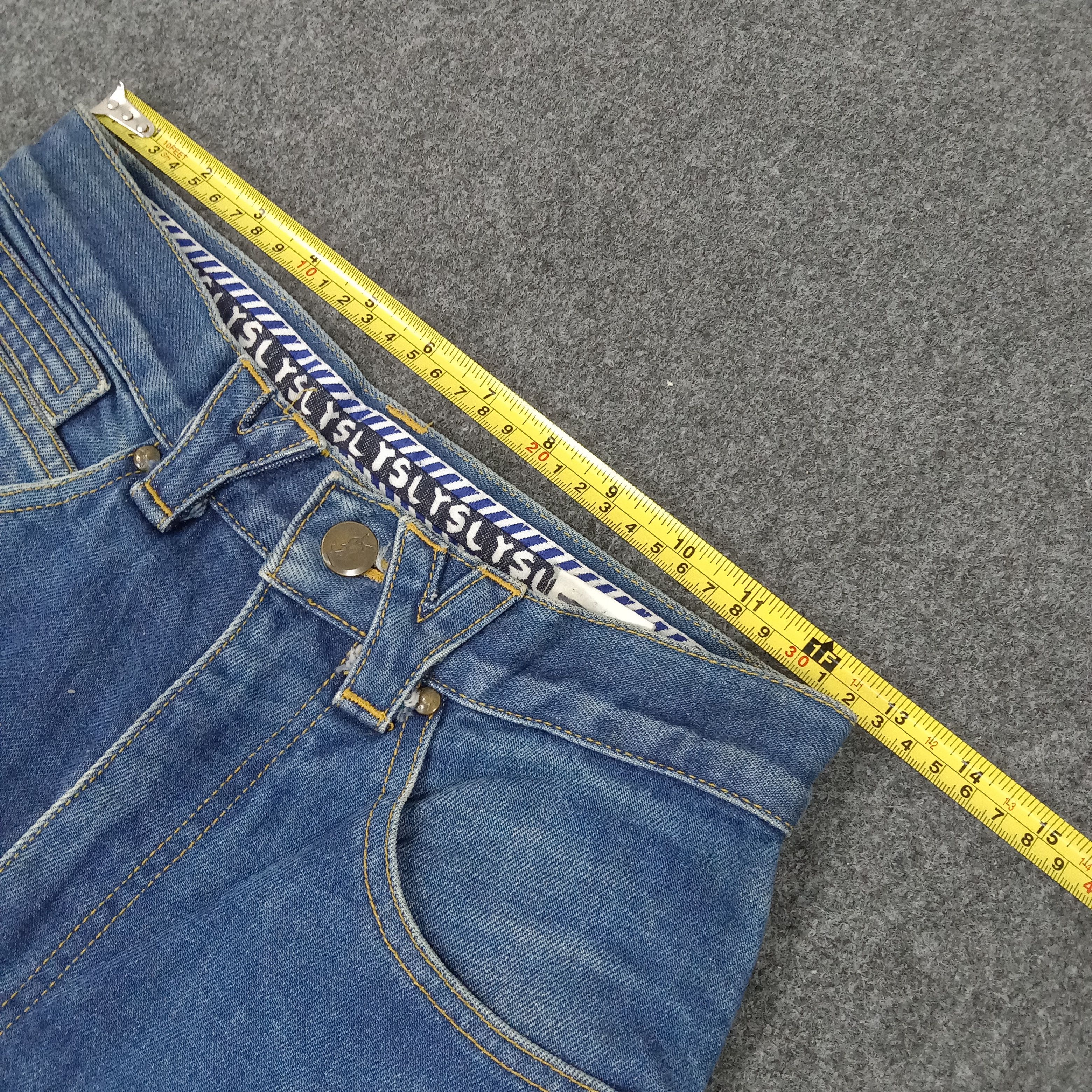 Vintage × Yves Saint Laurent Yves Saint Laurent Italian Brand Denim Jeans C217N7 Size US 26 / EU 42 - 9 Thumbnail