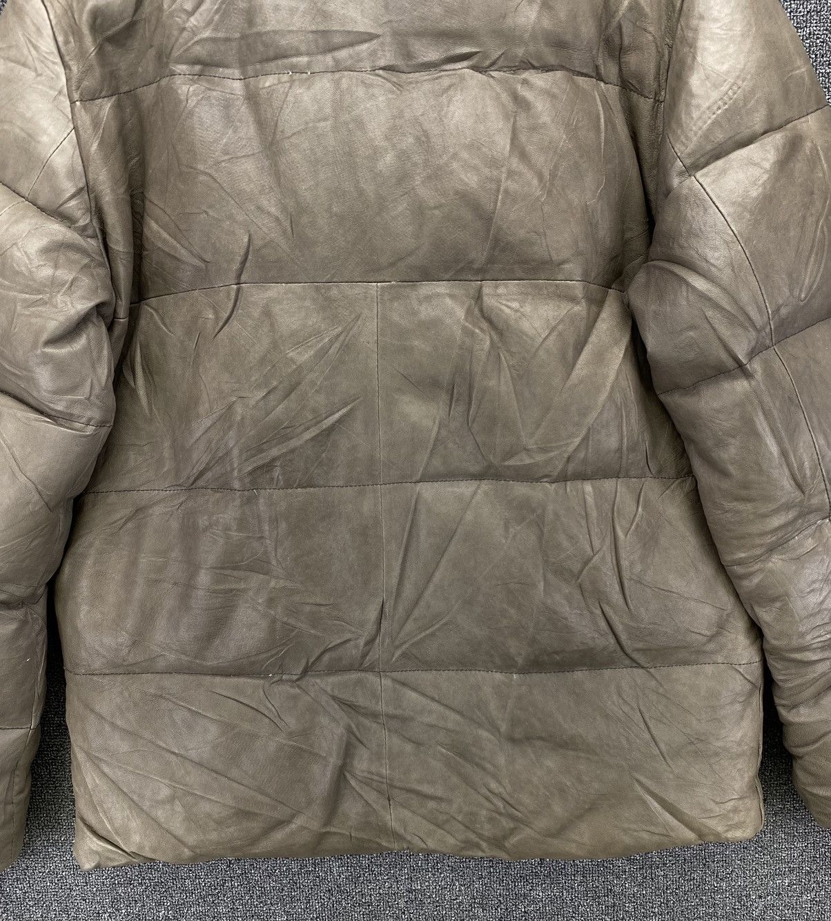 Avirex Vintage Avirex Flight Garment Leather Down Jacket Size US L / EU 52-54 / 3 - 13 Thumbnail