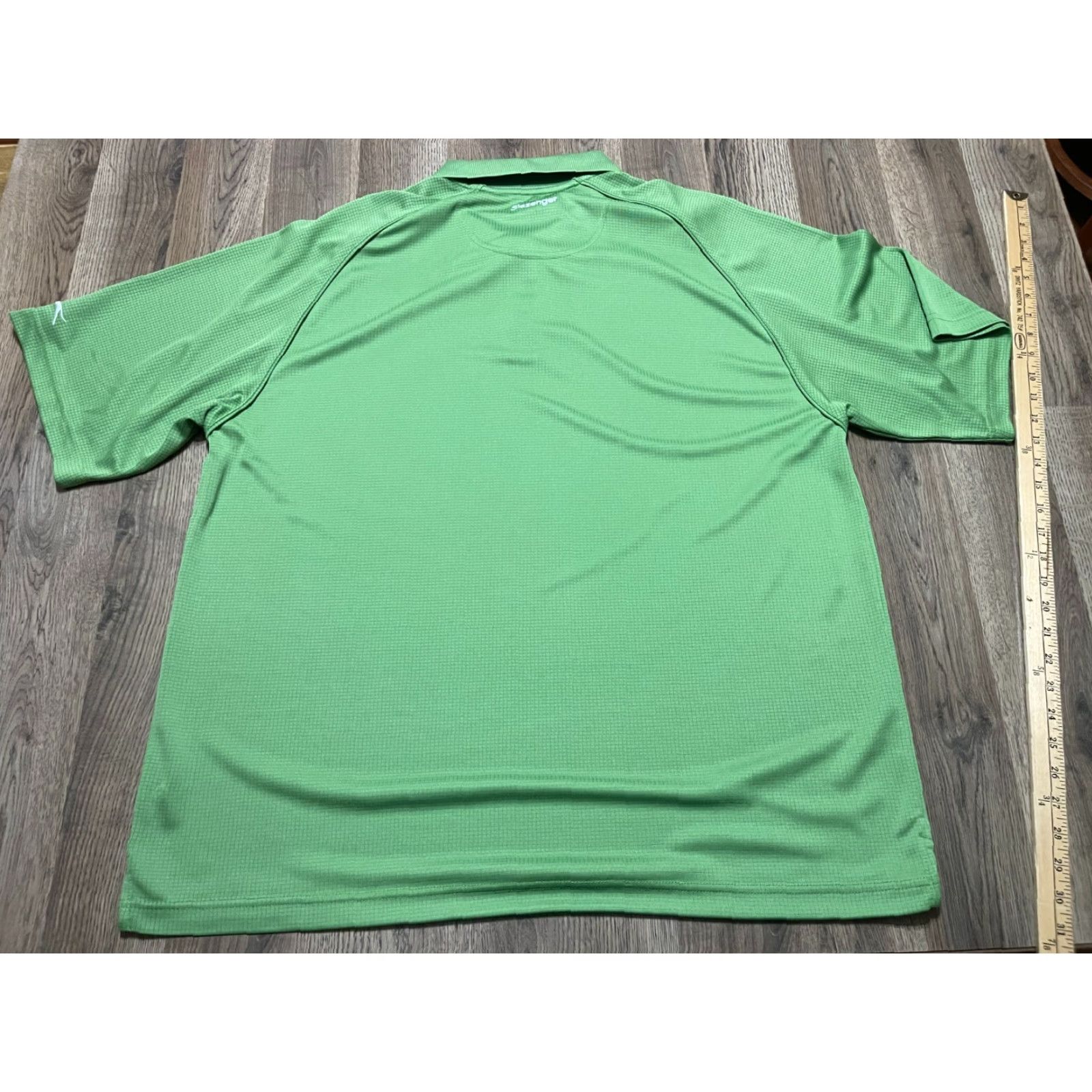 Vintage Slazenger Polo, Men's XXL, Green, Short Sleeve, Breathable, Wicking, Regular Fit, 2XL, Shirt, Casual, Brand Slazenger, Men, Polo Shirt Size US XXL / EU 58 / 5 - 2 Thumbnail