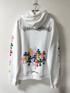 Chrome Hearts Multi Color Cross Zip Up Hoodie – The Luxury Shopper